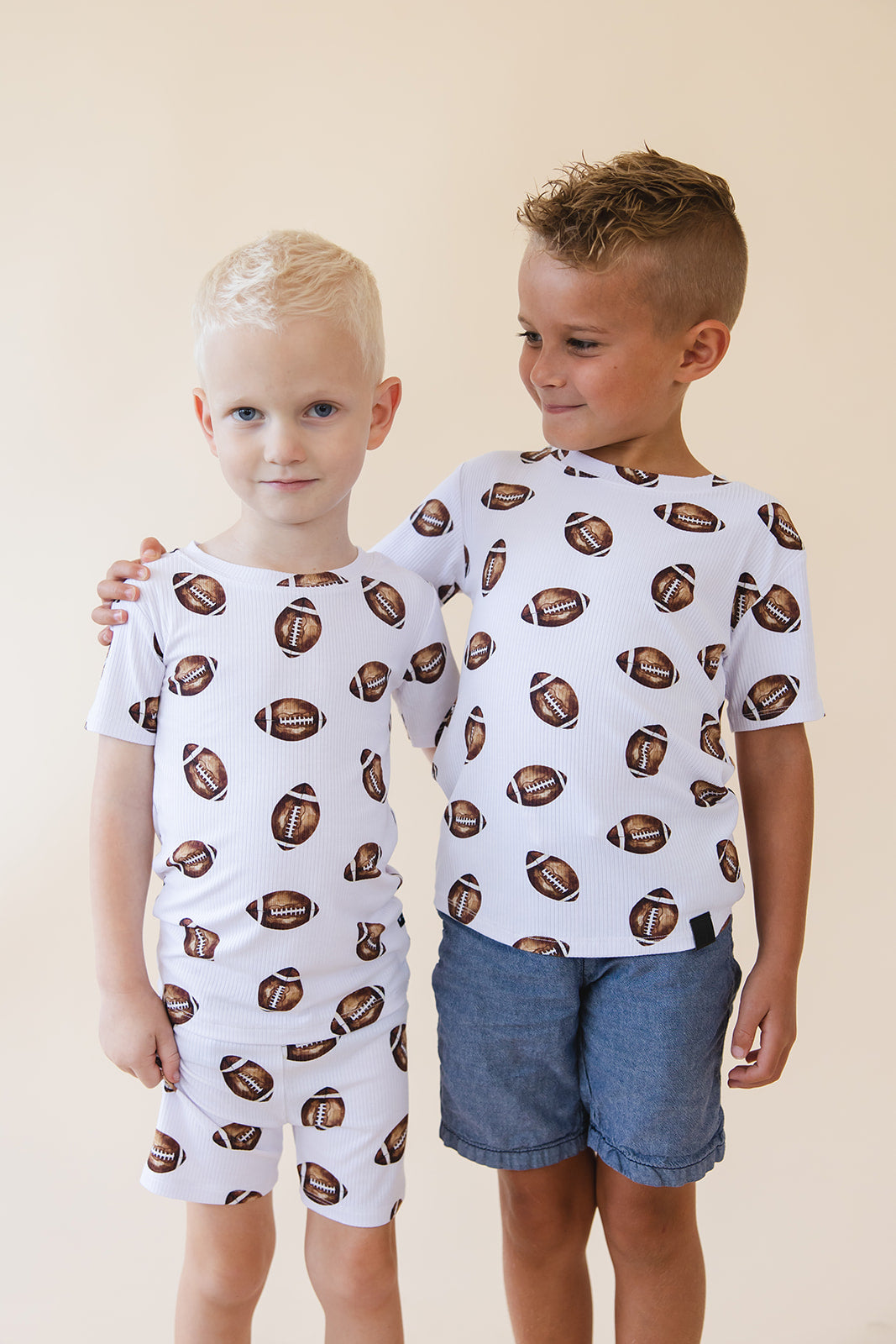 Football (ribbed) - Short Set