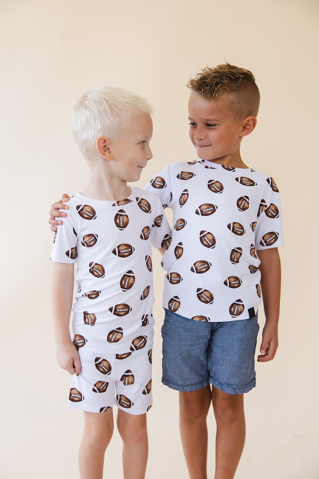 Football (ribbed) - Short Set