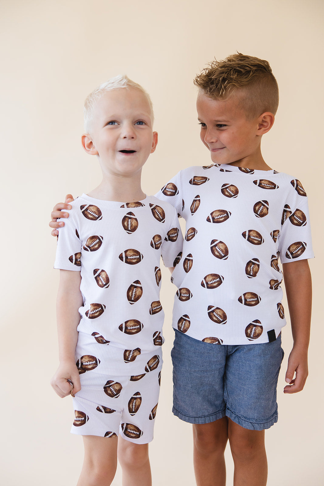 Football (ribbed) - Short Set