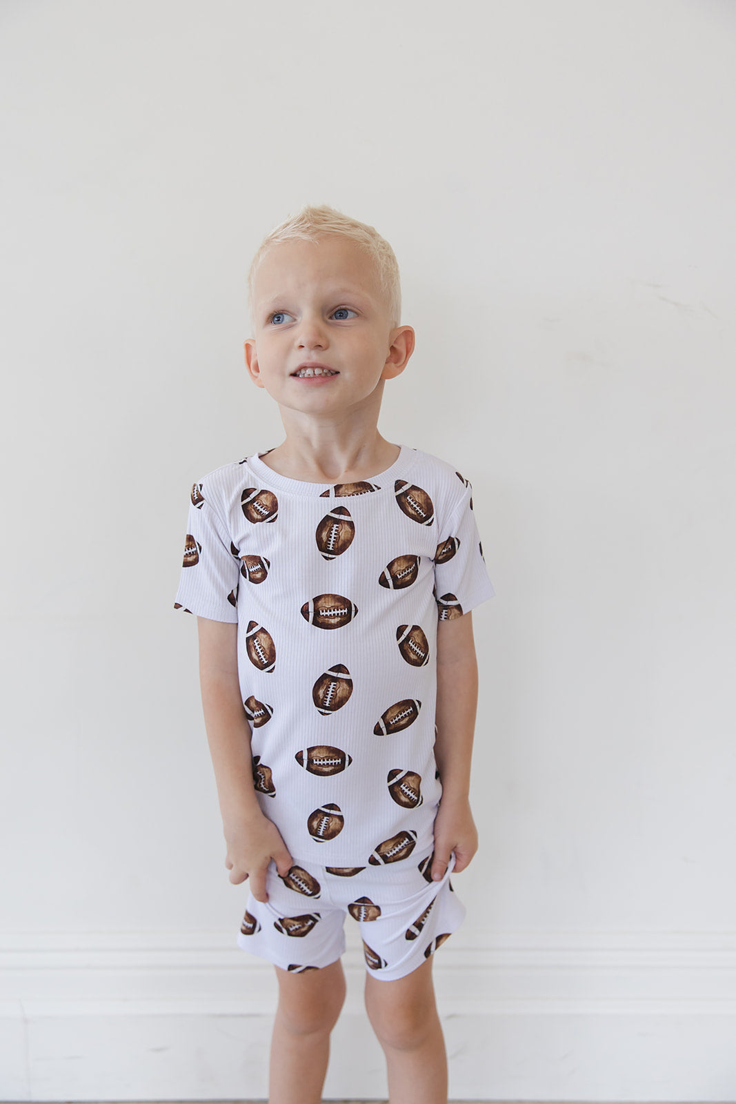 Football (ribbed) - Short Set