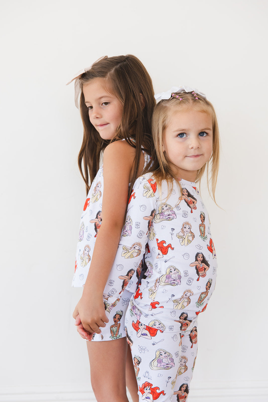 Doodle Princess (ribbed) - Tank Short Set