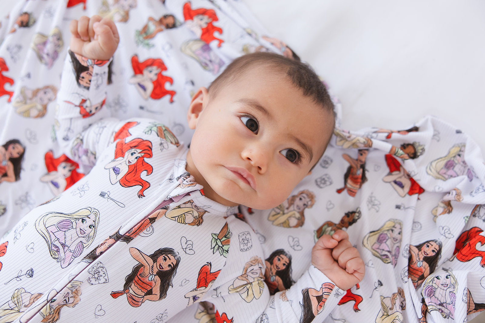 Doodle Princess (ribbed) - Lightweight Blanket