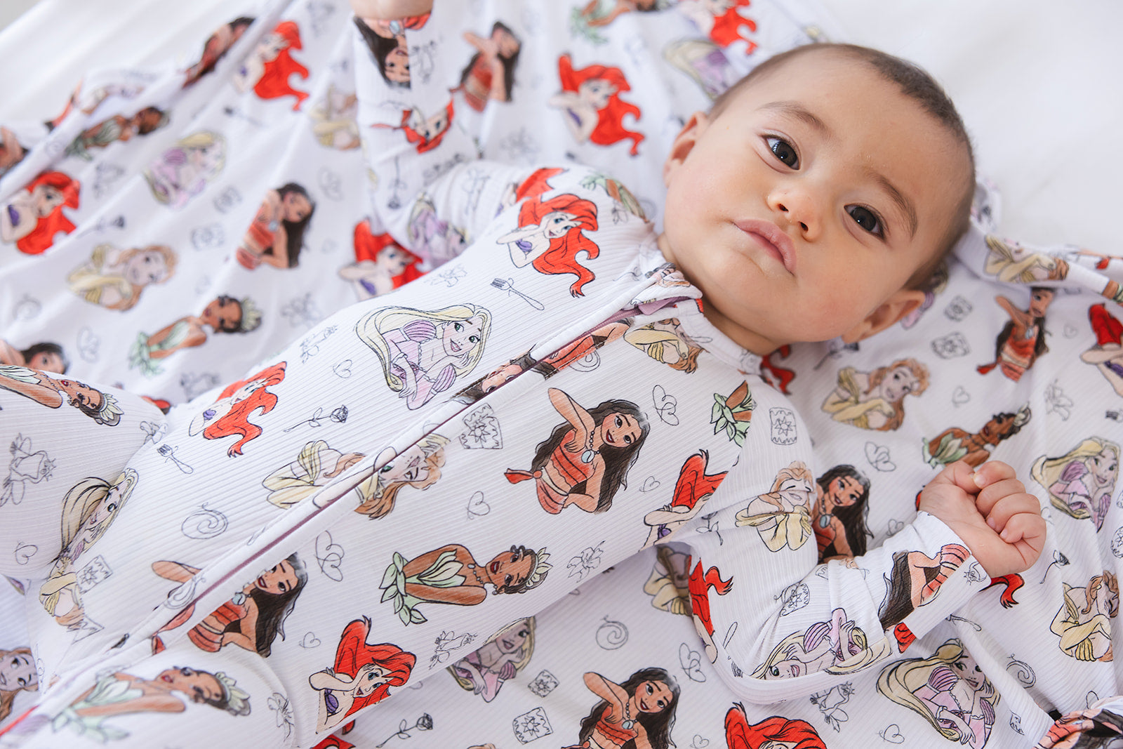 Doodle Princess (ribbed) - Lightweight Blanket