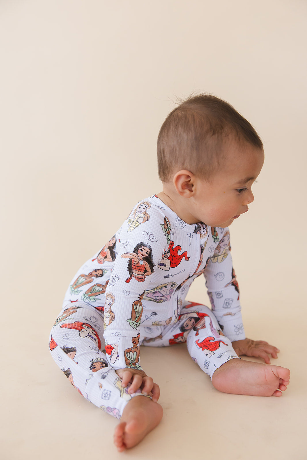 Doodle Princess (ribbed) - Zippy