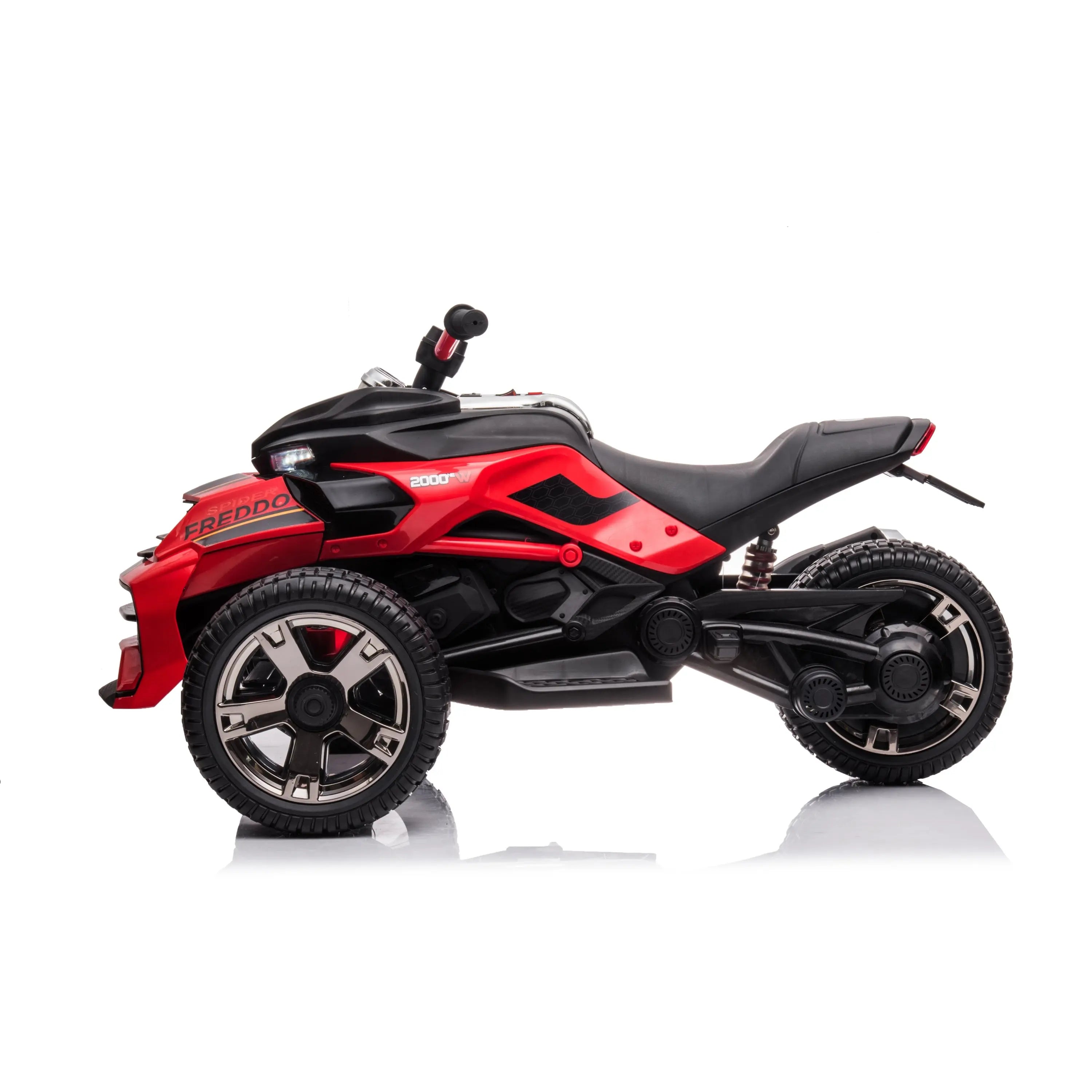 24v Freddo Spider 2 Seater Ride-on 3 Wheel Motorcycle