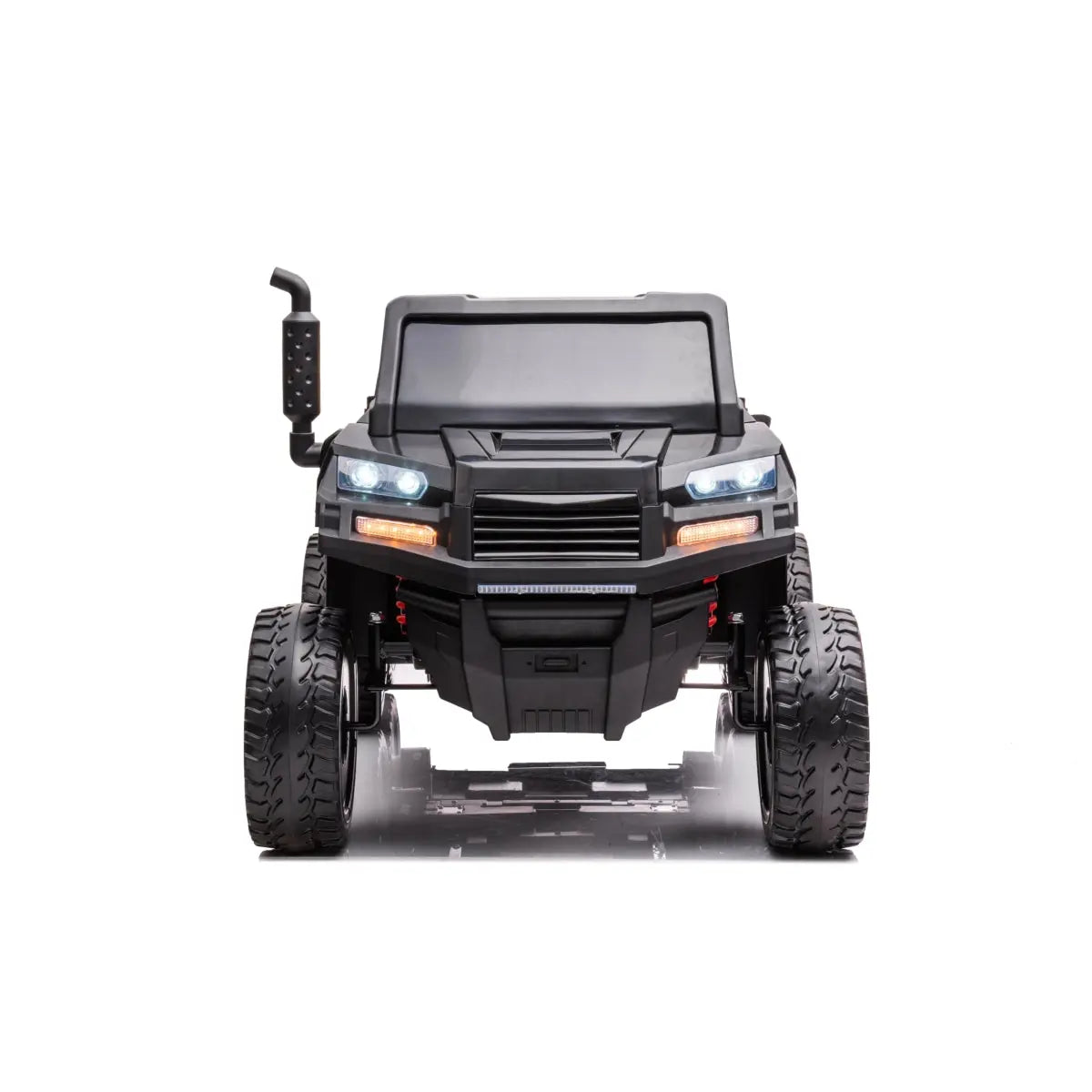 24v 6 Wheeler Freddo Tractor Trailer 2 Seater Ride-on With Dump Cart And Parental Remote