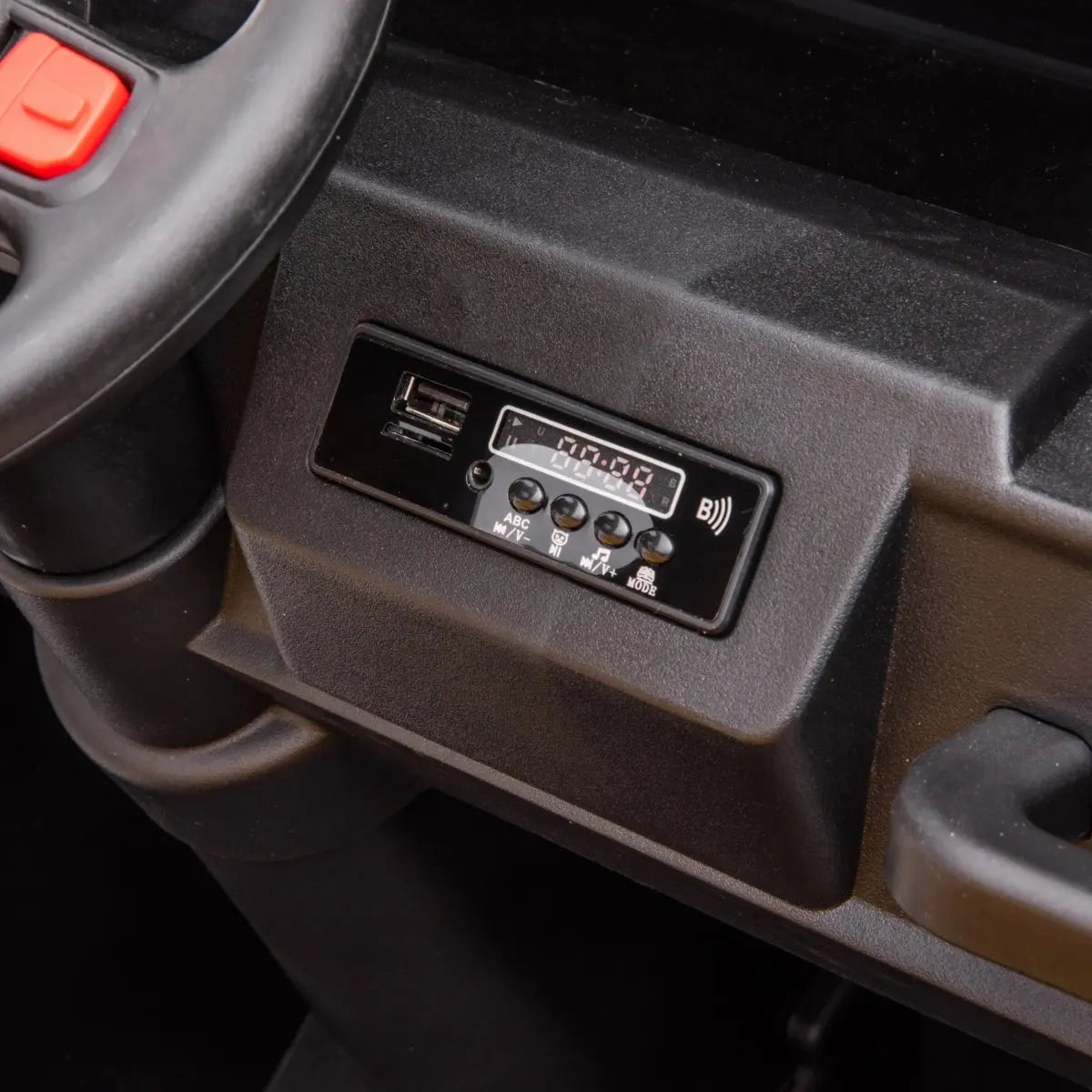 24v 6 Wheeler Freddo Tractor Trailer 2 Seater Ride-on With Dump Cart And Parental Remote