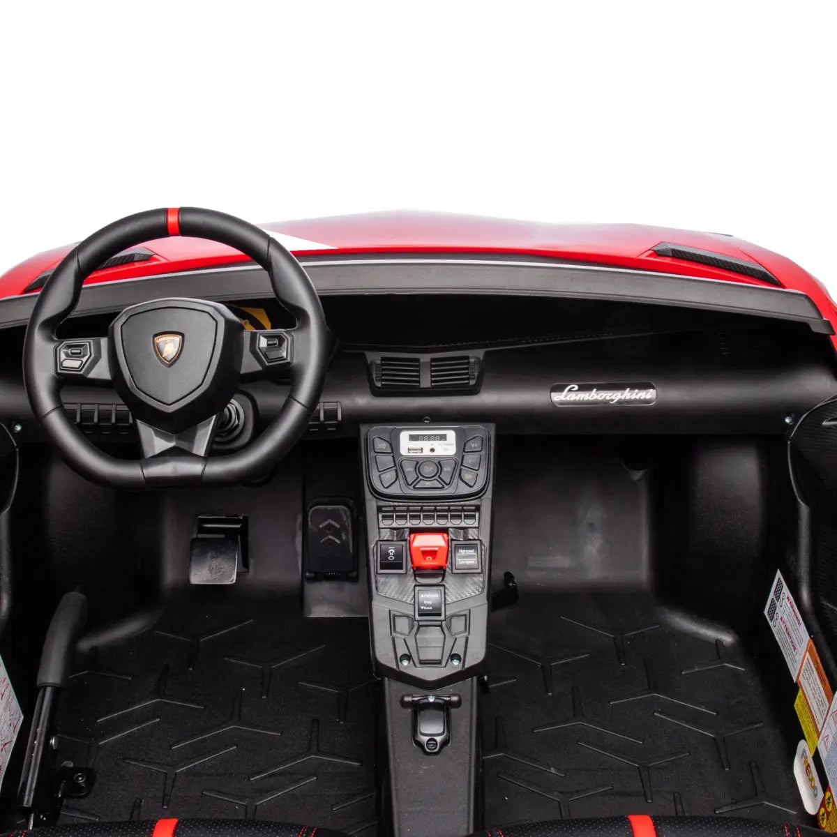 24v Lamborghini Aventador 2 Seater Ride On Car For Kids: Advanced Brushless Motor & Differential For High-octane Fun