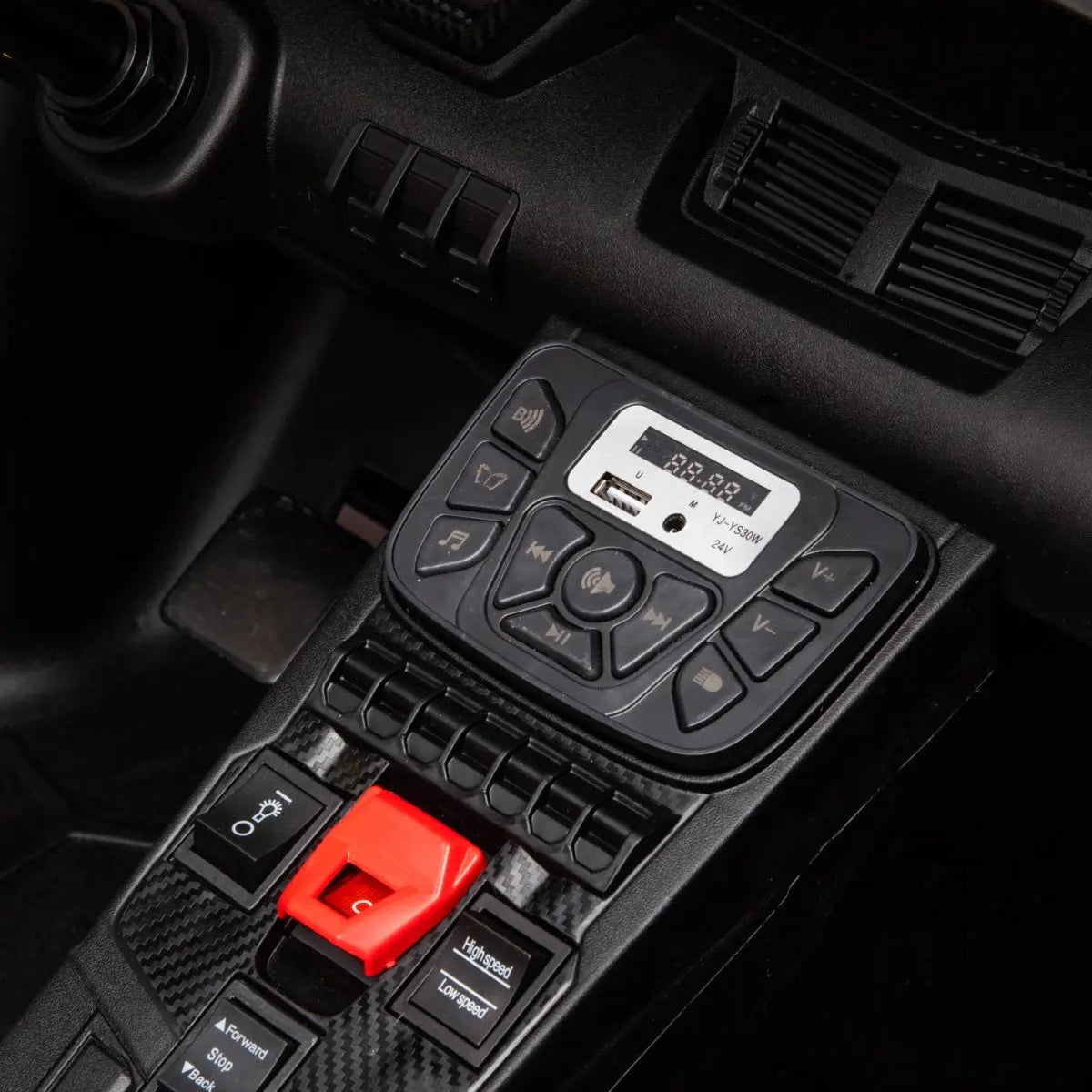 24v Lamborghini Aventador 2 Seater Ride On Car For Kids: Advanced Brushless Motor & Differential For High-octane Fun