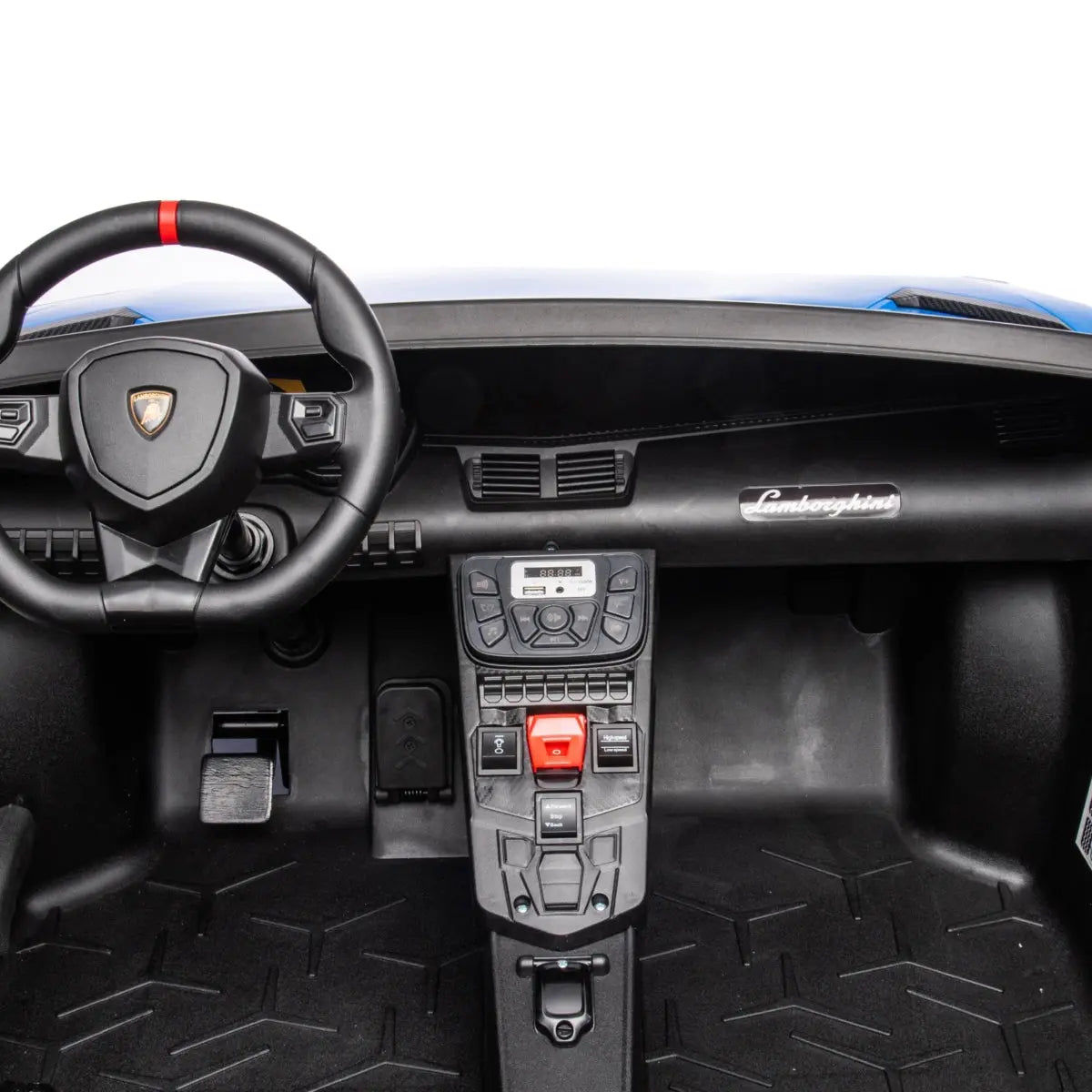 24v Lamborghini Aventador 2 Seater Ride On Car For Kids: Advanced Brushless Motor & Differential For High-octane Fun