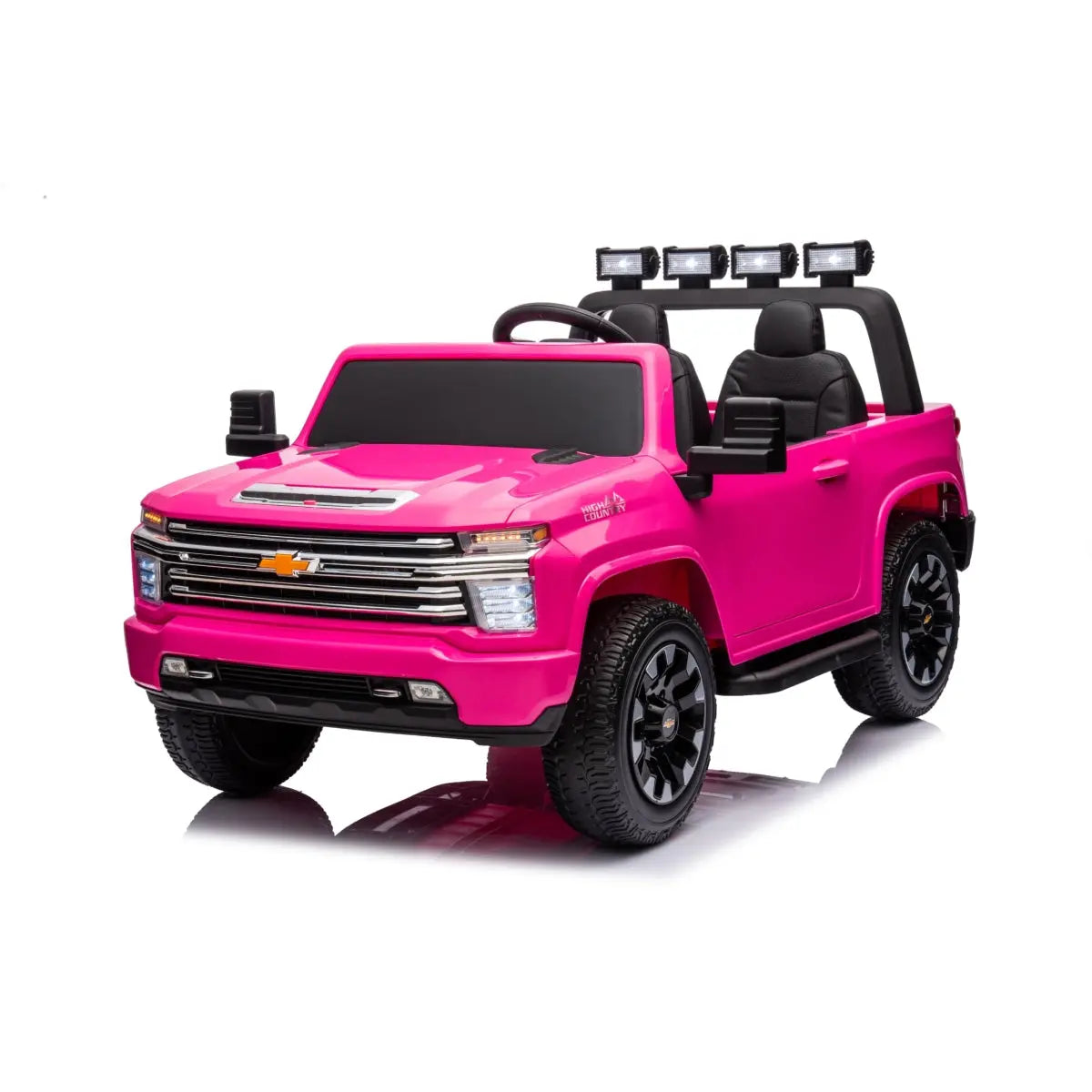 24v 4x4 Chevrolet Silverado 2 Seater Ride On Truck
