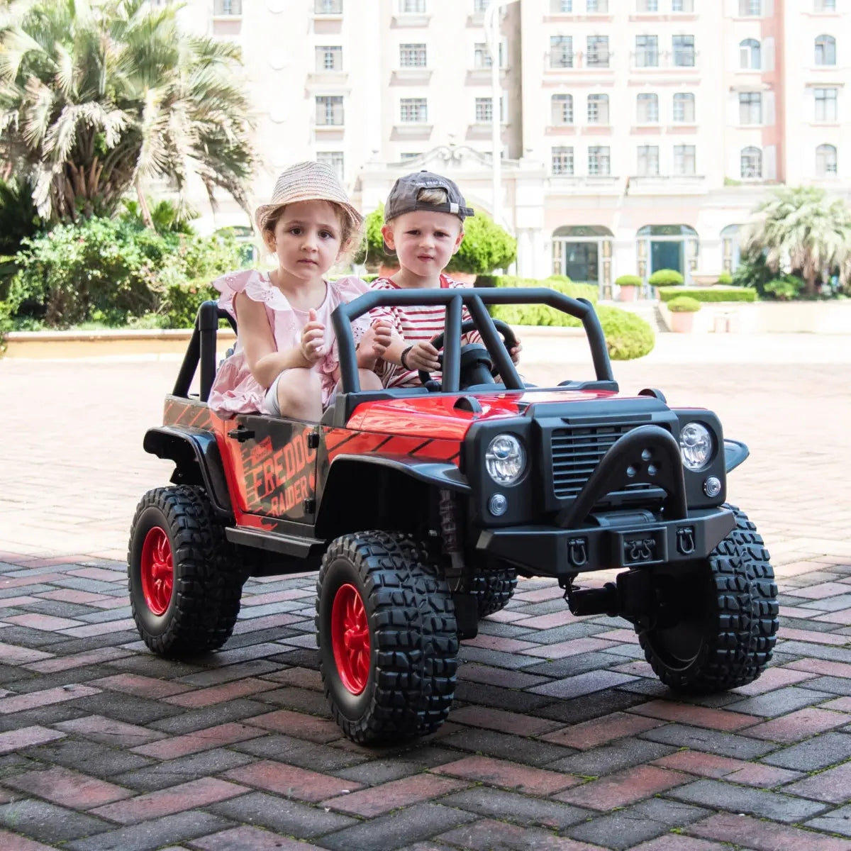 24v Jeep Freddo Raider 2 Seater Ride On