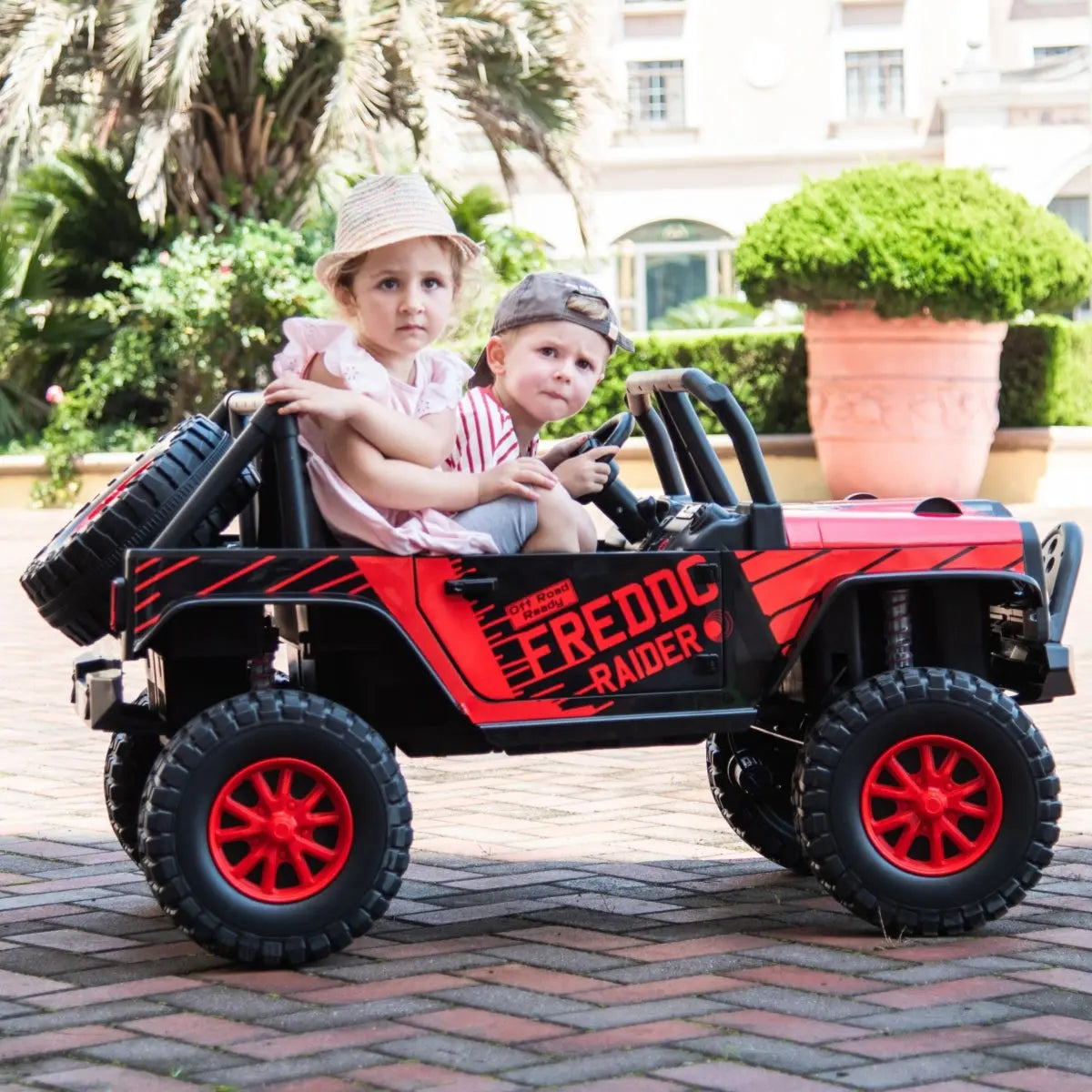 24v Jeep Freddo Raider 2 Seater Ride On