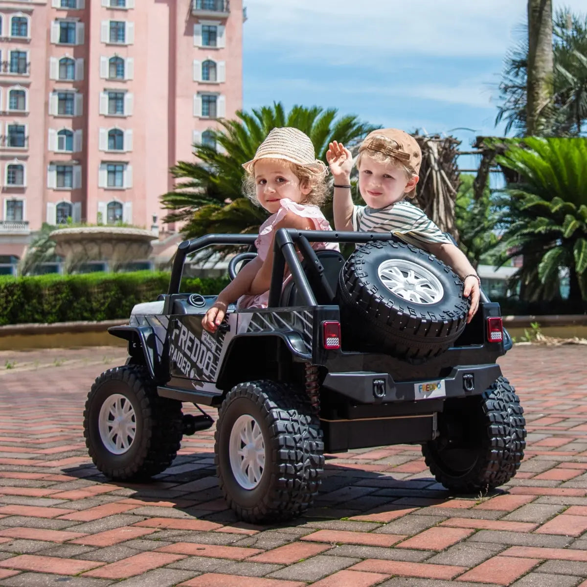 24v Jeep Freddo Raider 2 Seater Ride On