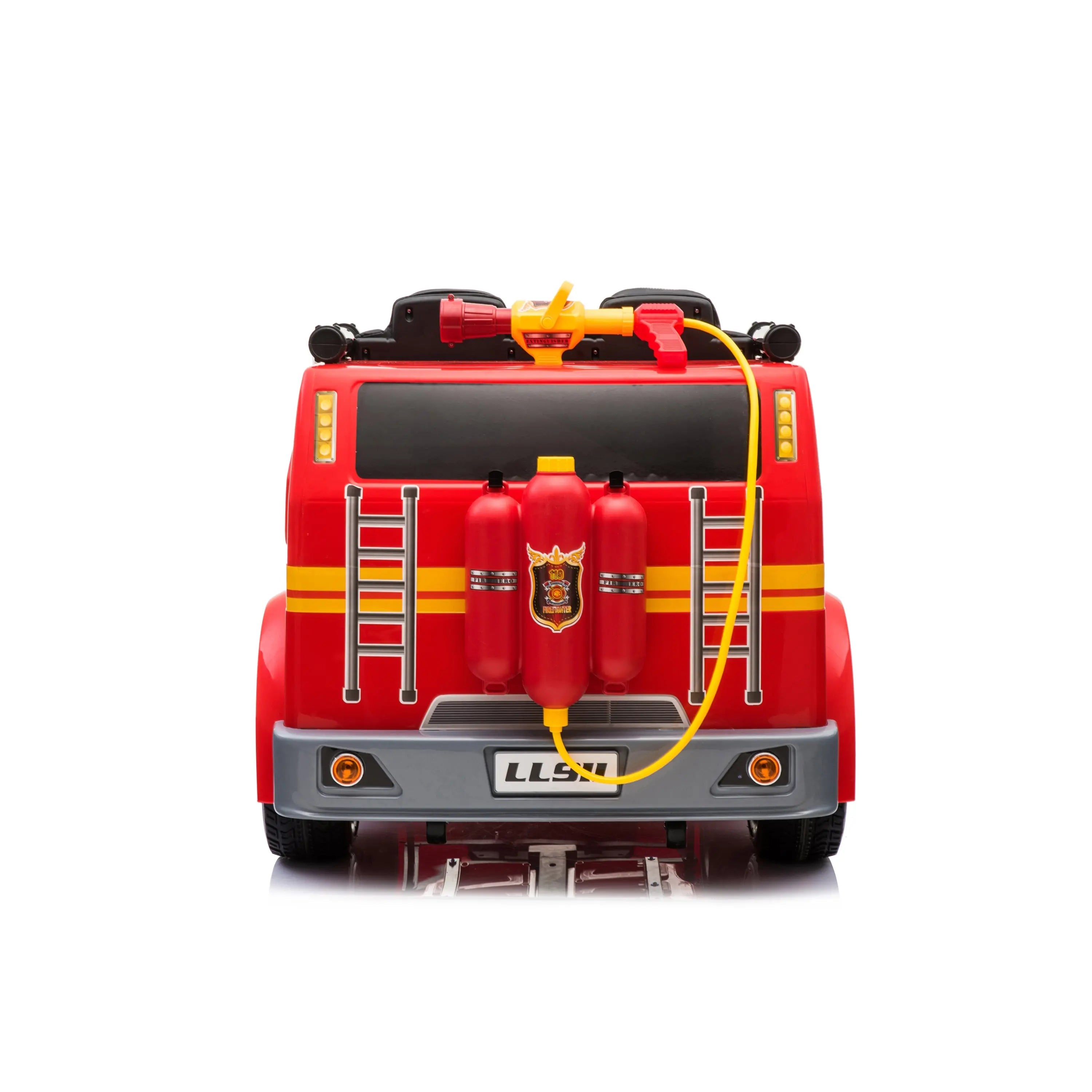 24v Freddo Fire Truck 2-seater Ride On