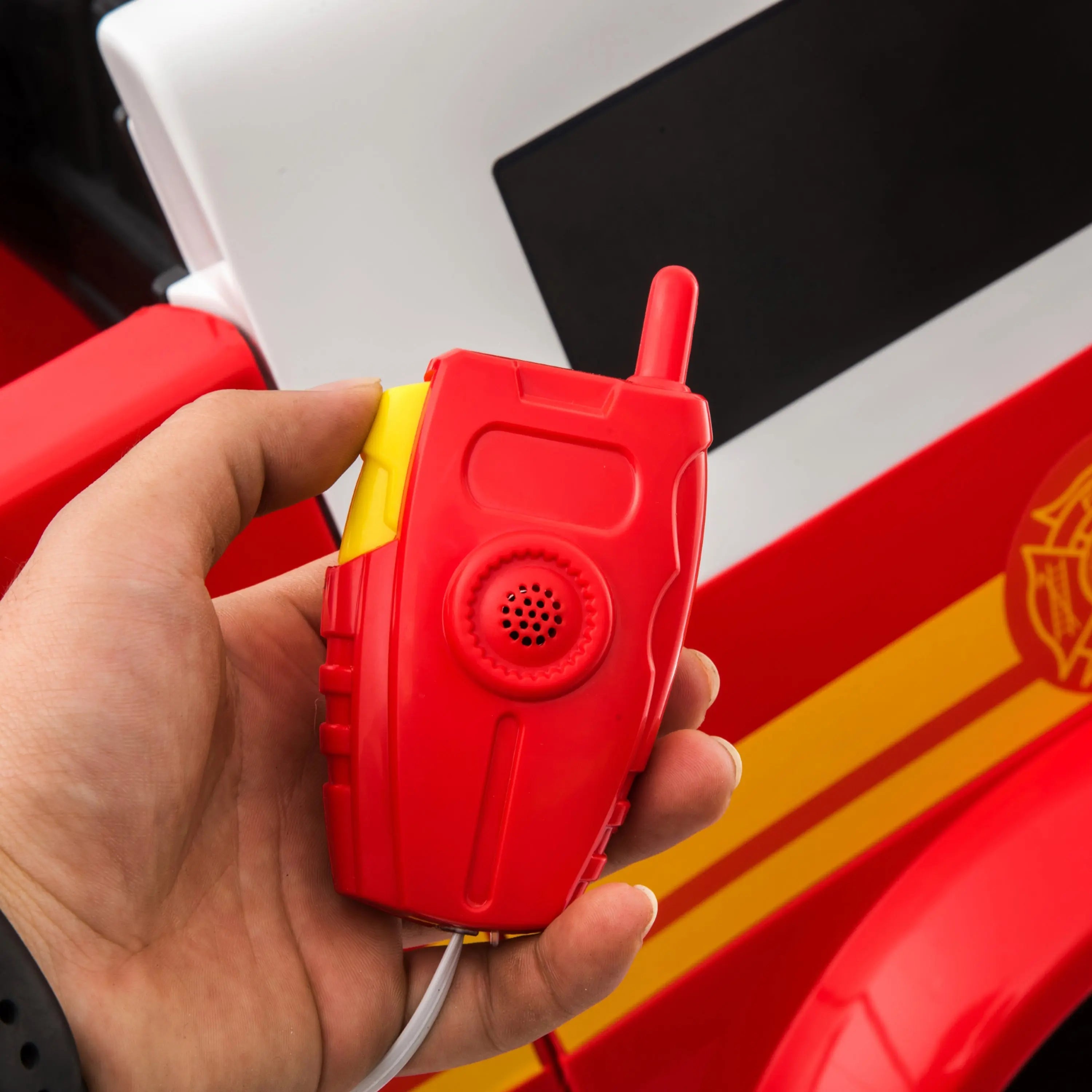 24v Freddo Fire Truck 2-seater Ride On