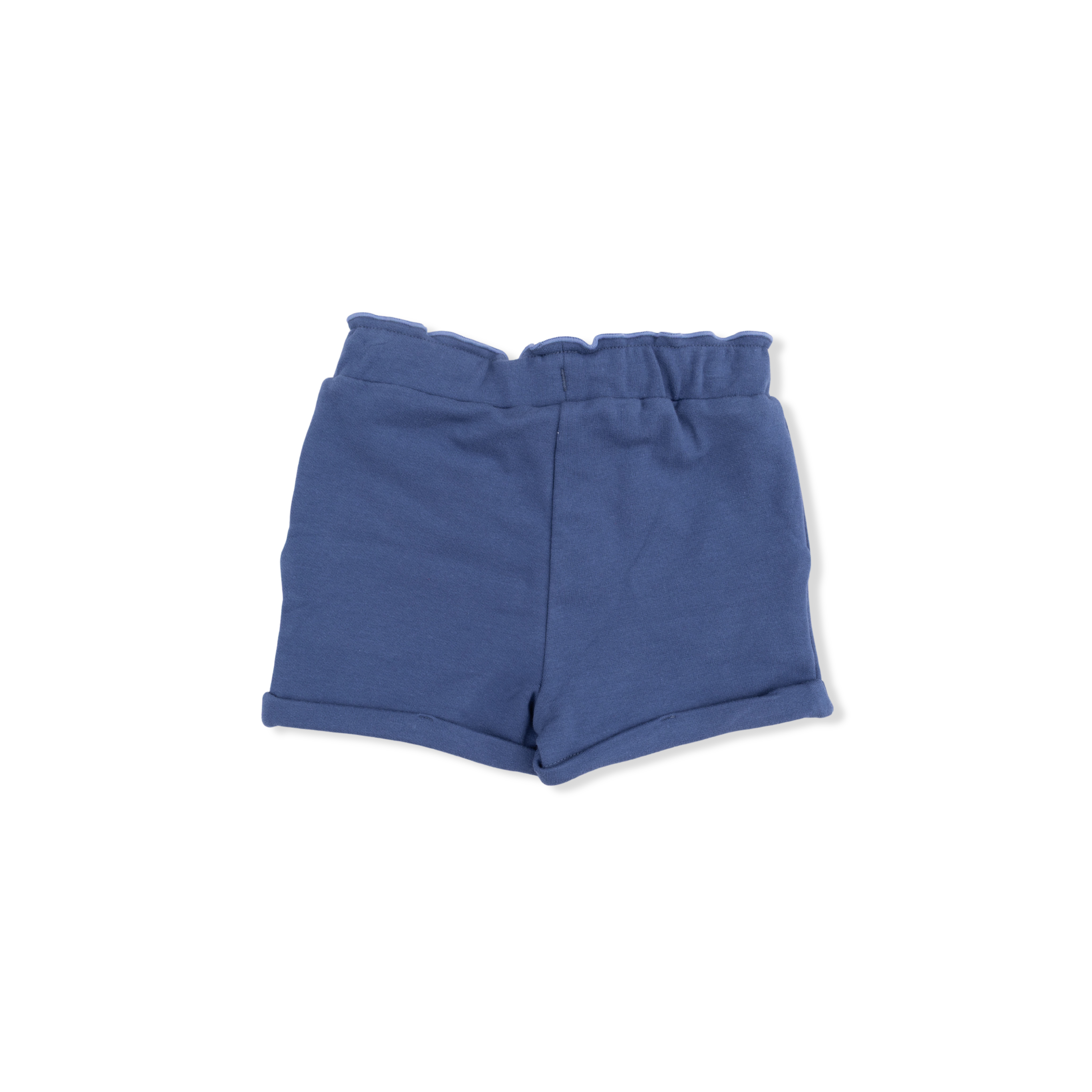 Solid Oceana - Paperbag Shorts