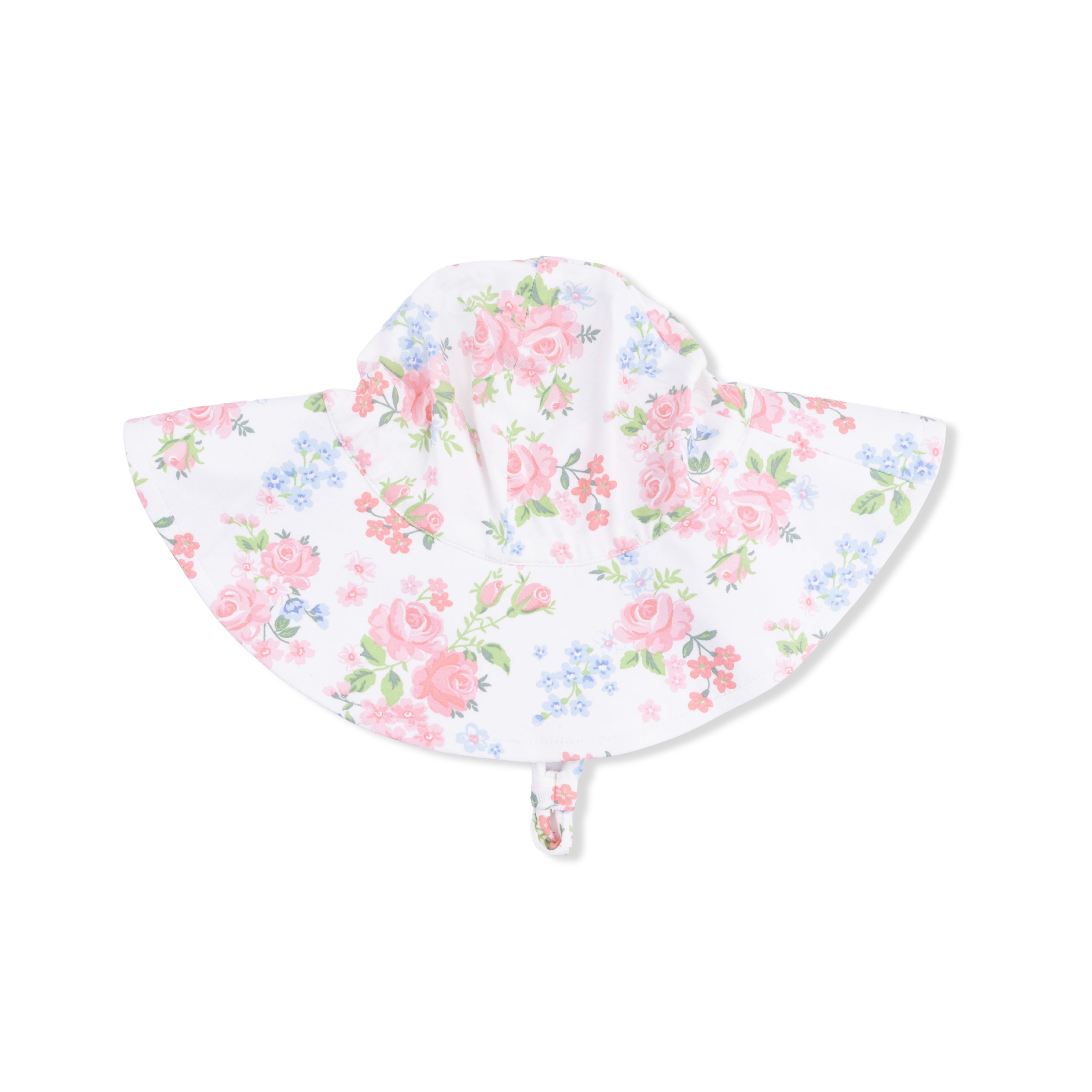 Cute Little Roses - Wide Brim Sun Hat