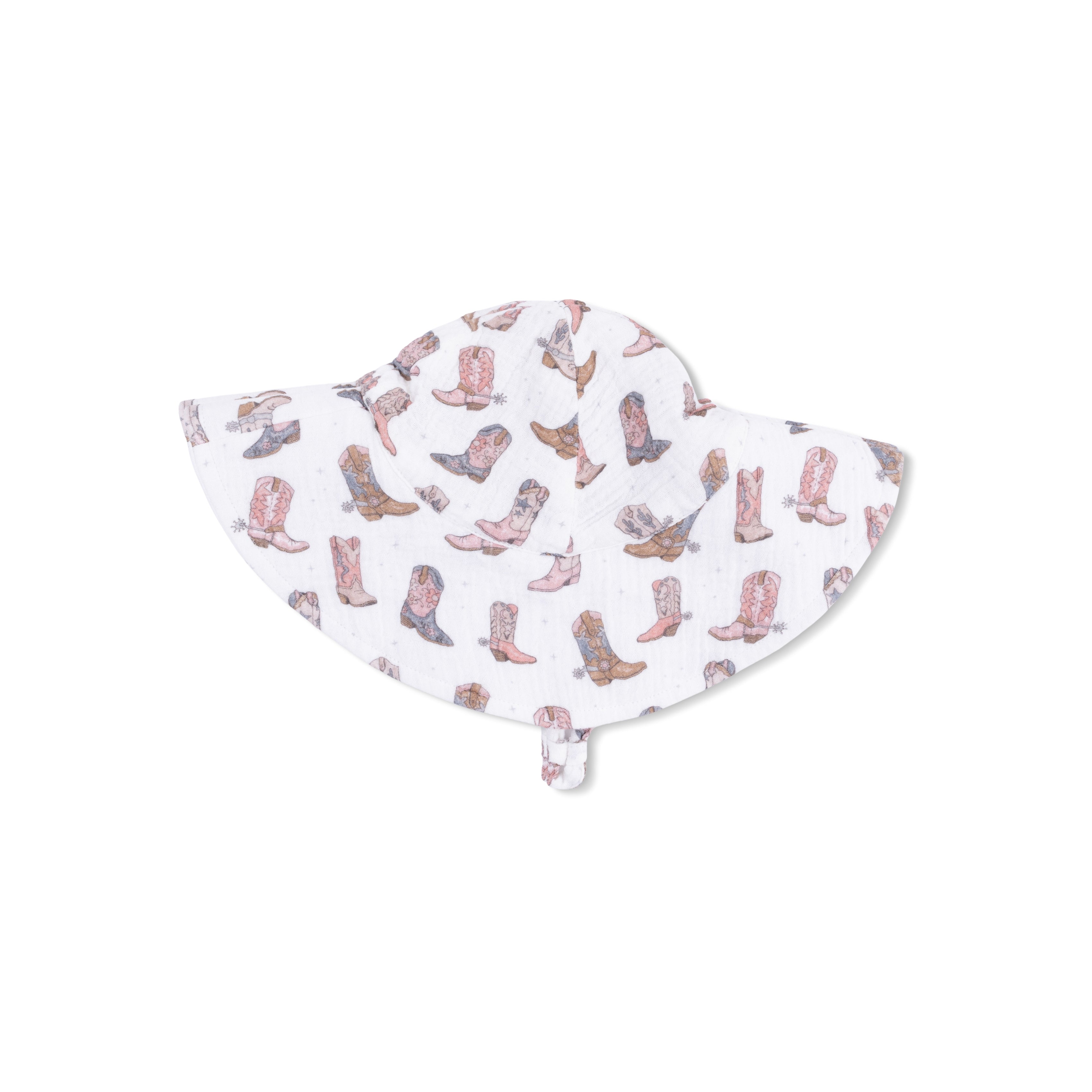 Cowgirl Boots - Wide Brim Sun Hat