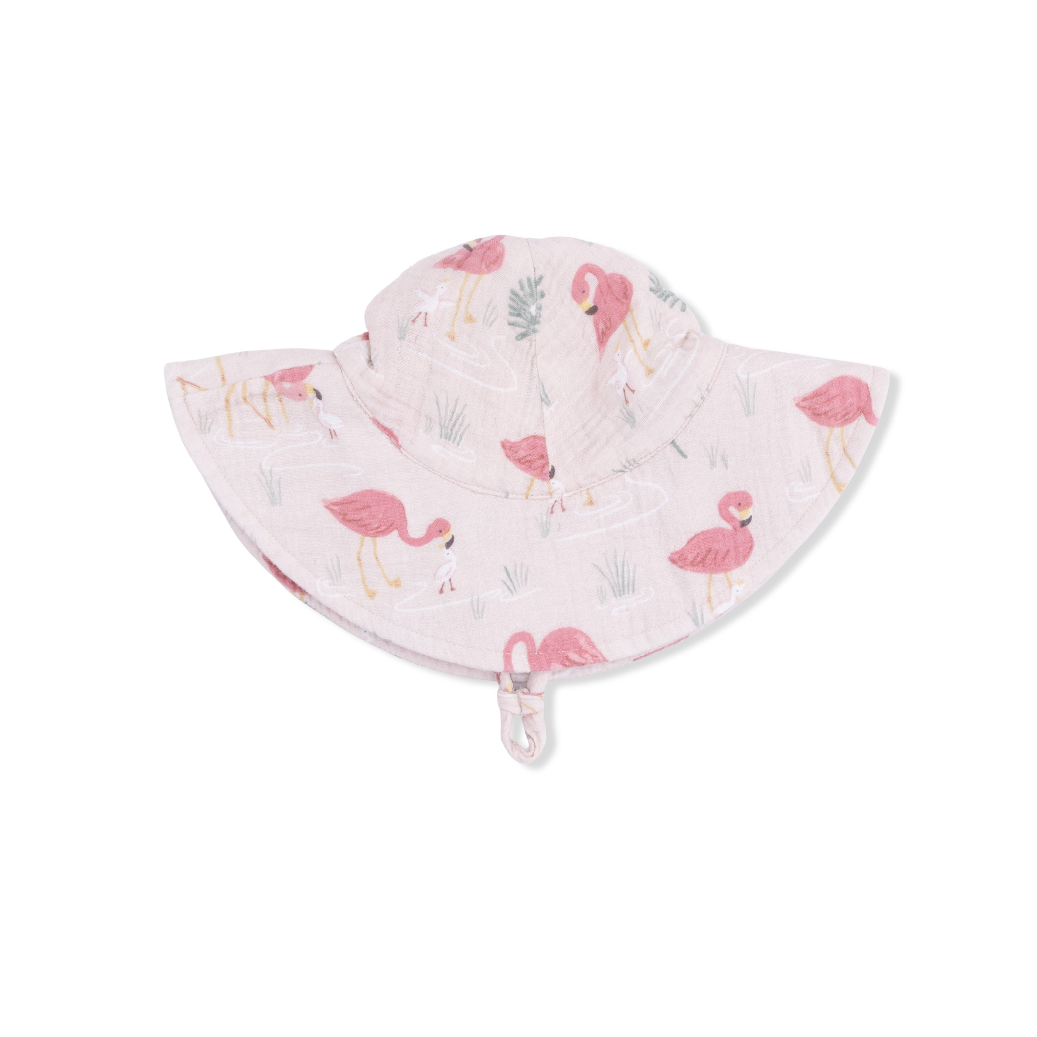 Flamingos - Wide Brim Sun Hat