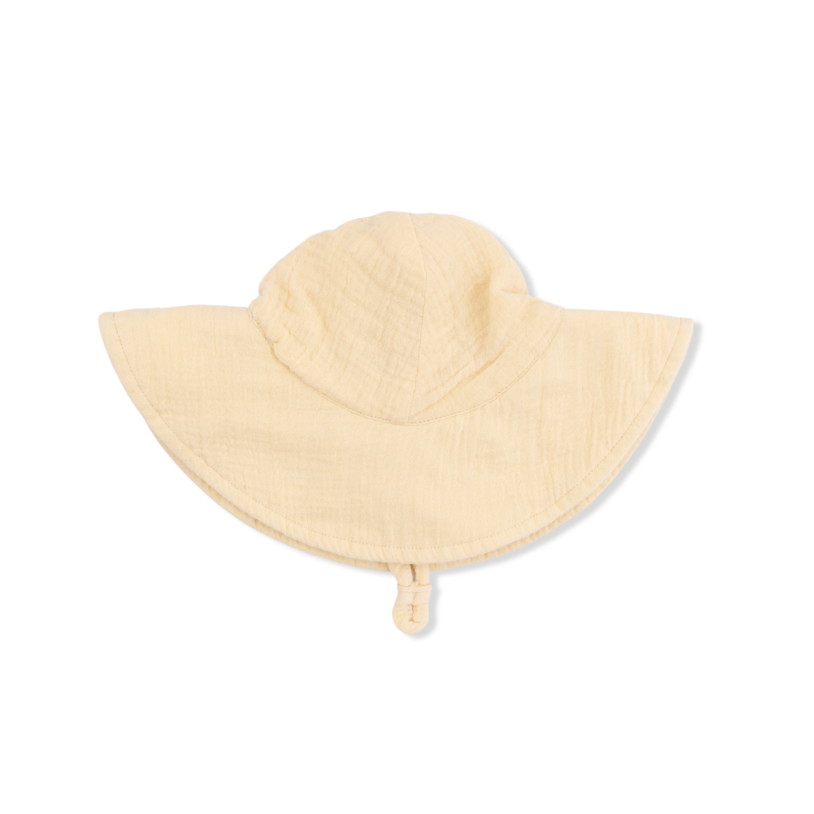 Solid Muslin Italian Straw - Wide Brim Sun Hat