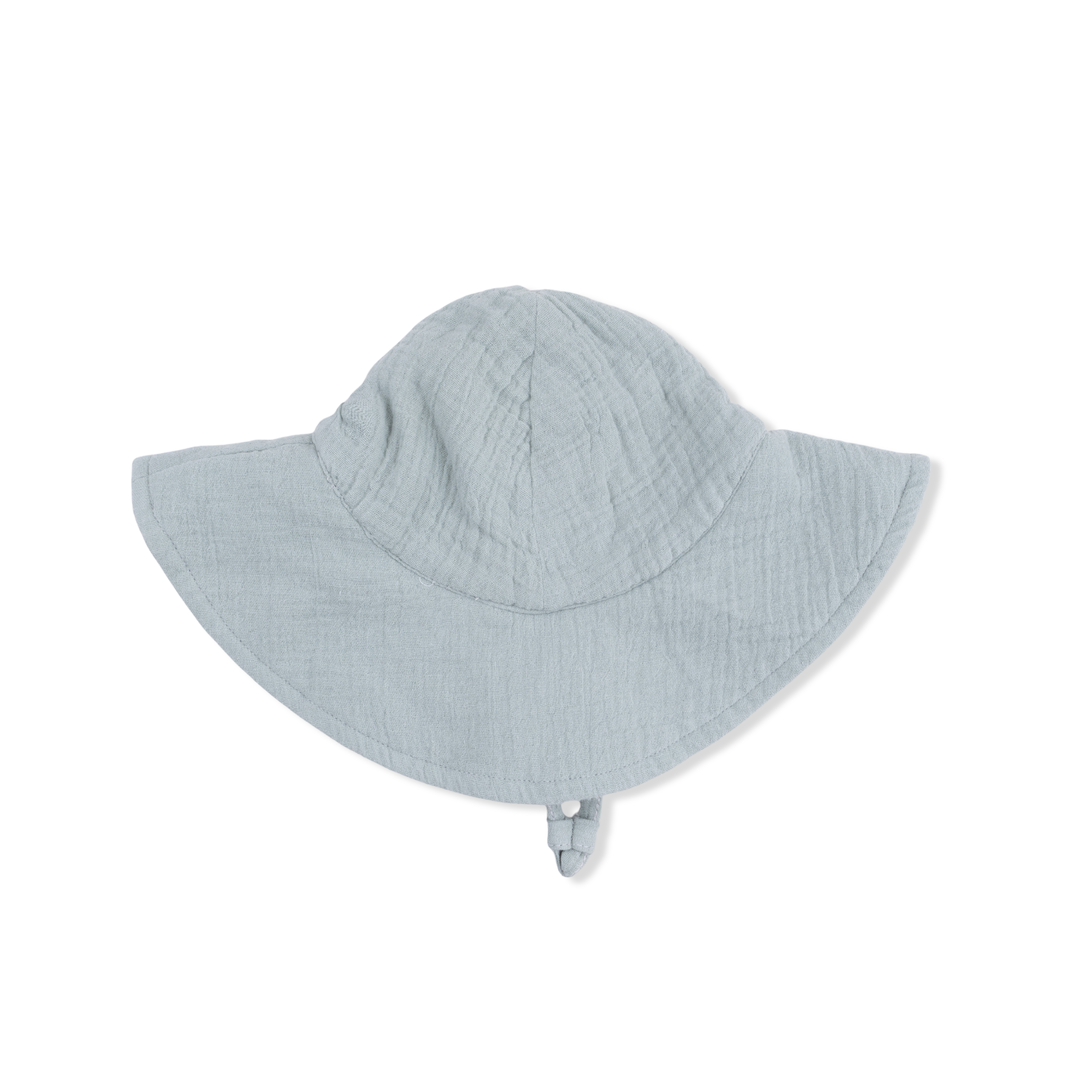 Solid Muslin Jadeite - Wide Brim Sun Hat