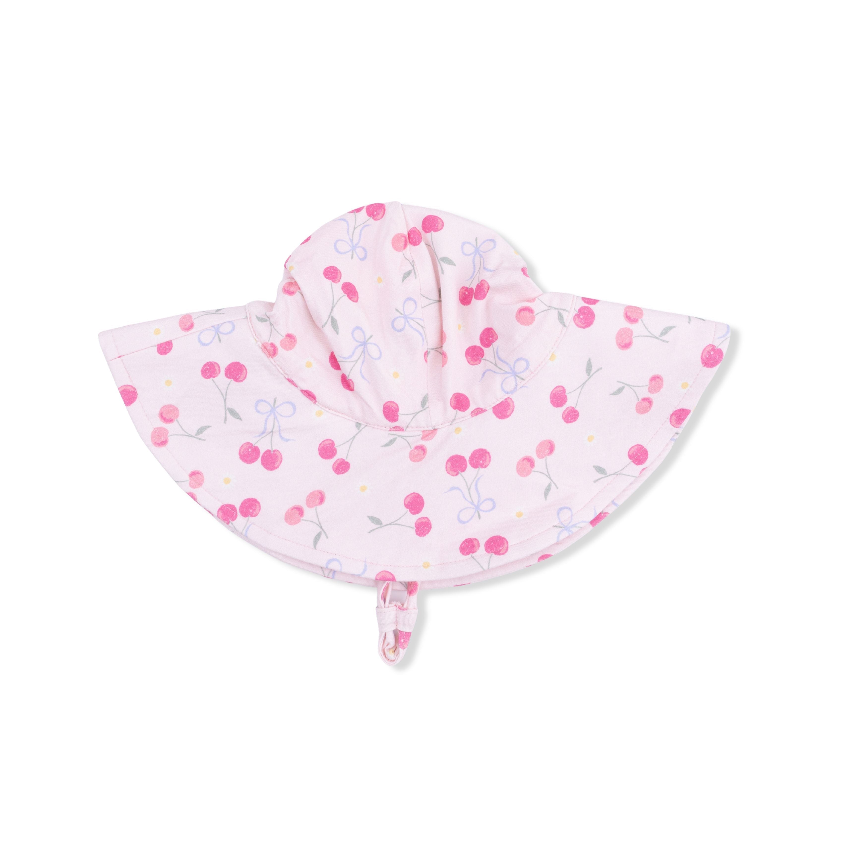 Sweet Bow Cherries - Wide Brim Sun Hat