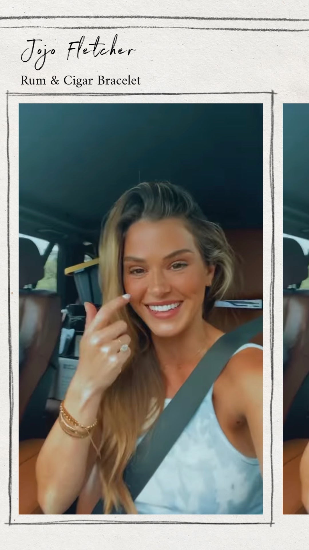 Rum & Cigar Chain Bracelet