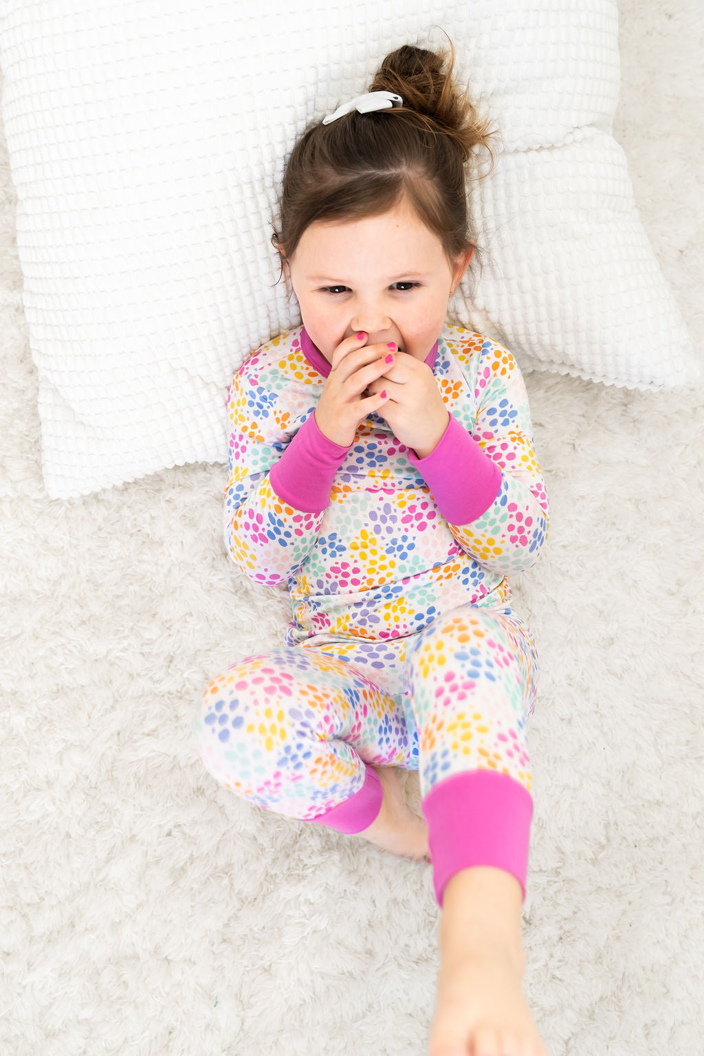 Korrie Dots Bamboo 2-piece Long Sleeve Set