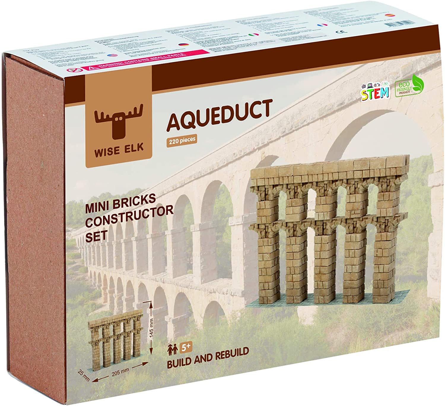 Wise Elk™ Aqueduct | 220 pcs. by Wise Elk