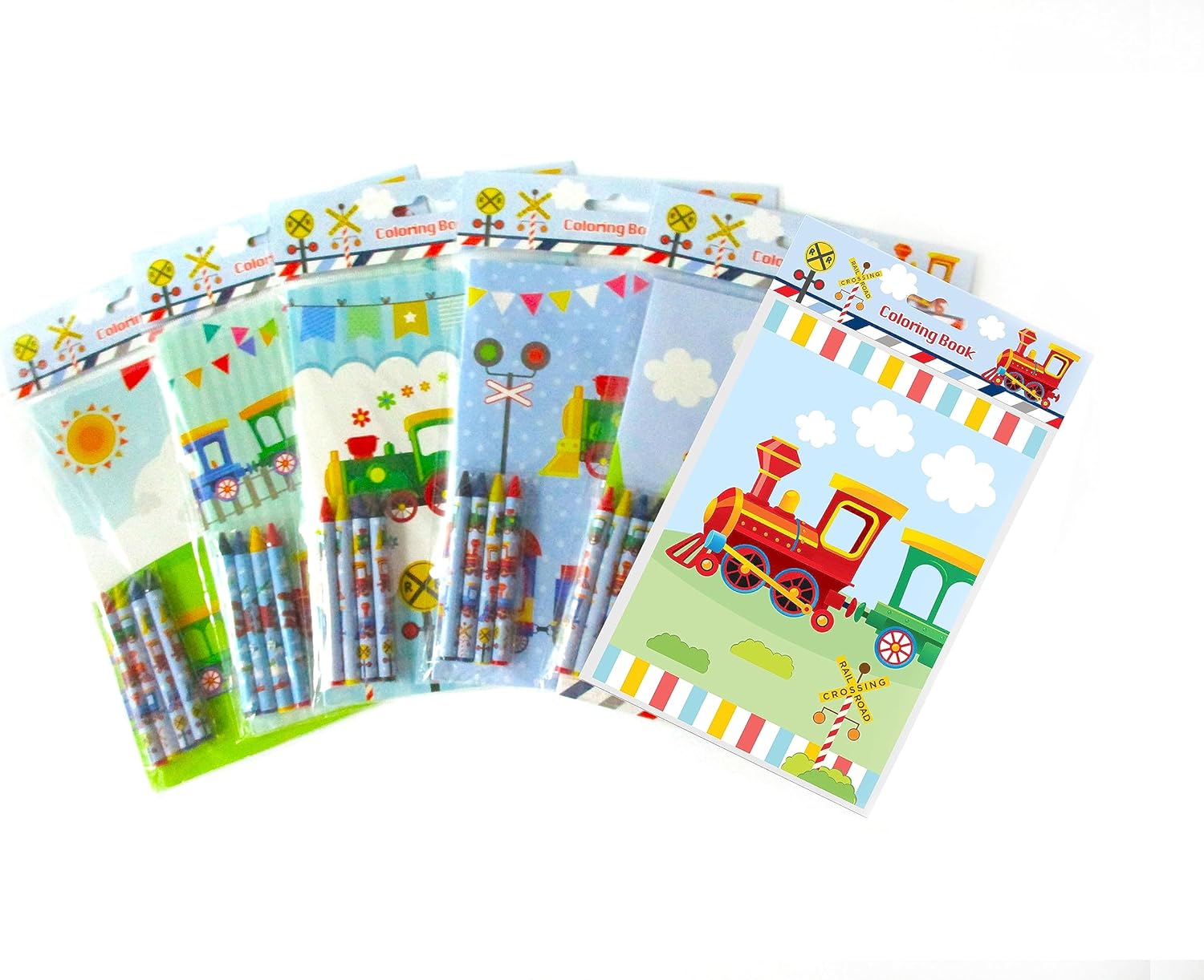 Train Party Favor Bundle For 12 Kids