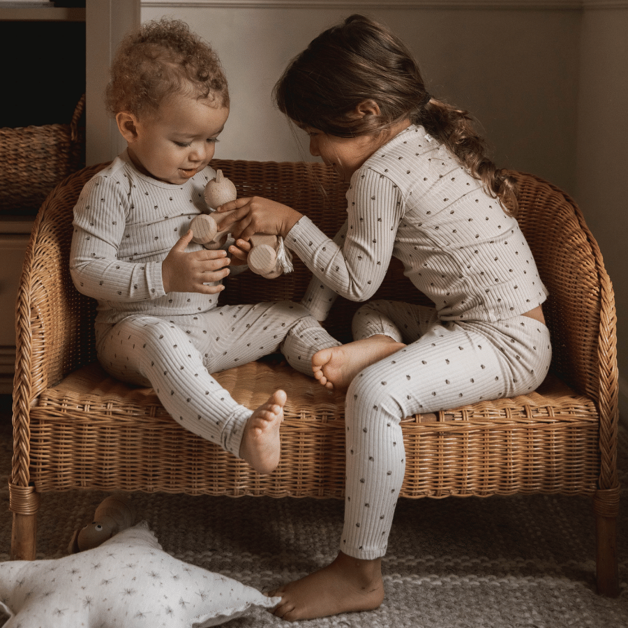 The Printed Legging - Acorn