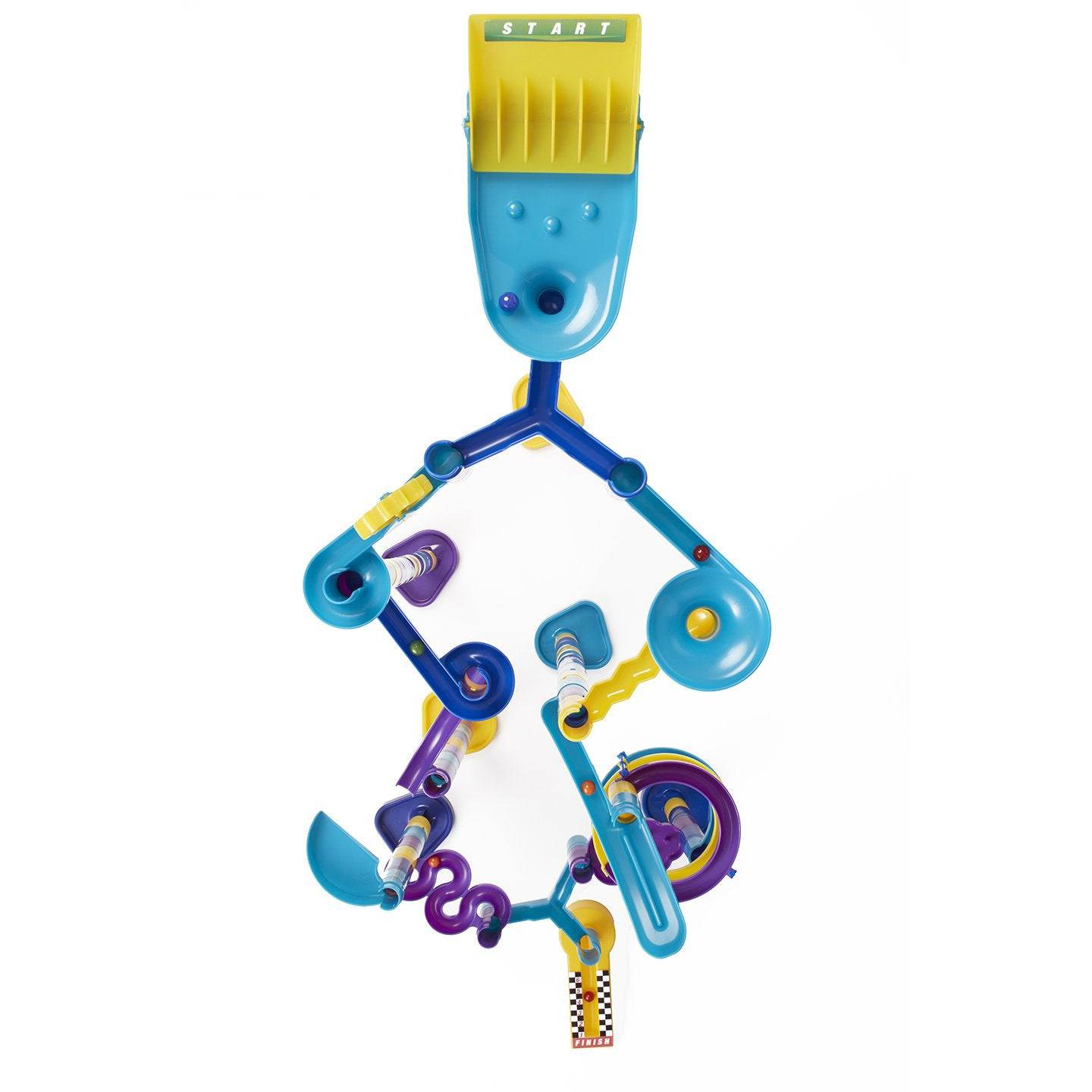 Marbleworks Ultra Grand Prix Set Racing Marble Run