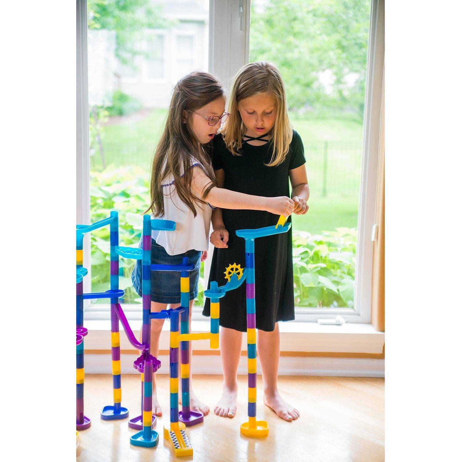 Marbleworks Ultra Grand Prix Set Racing Marble Run