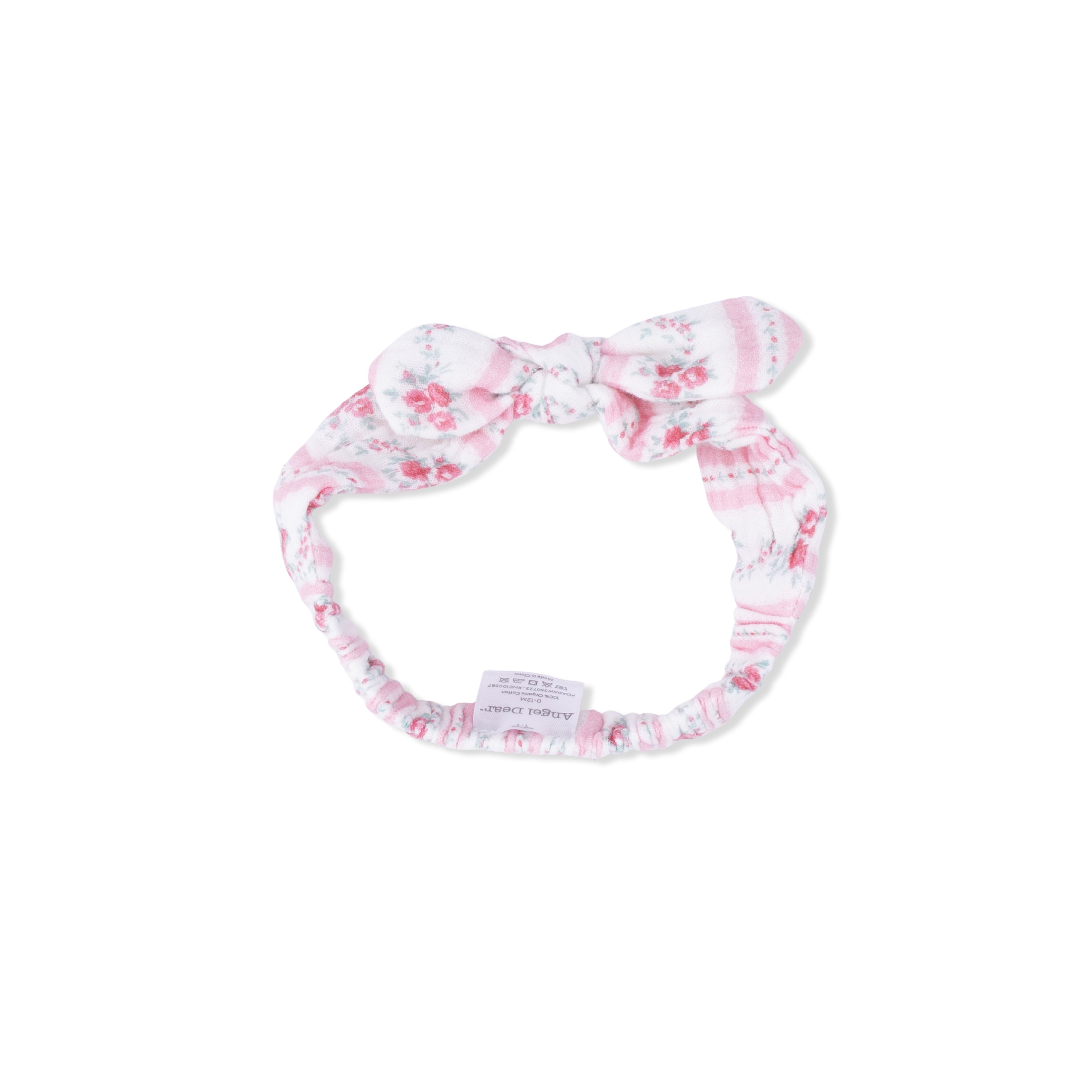 Winding Roses Stripe - Knot Headband