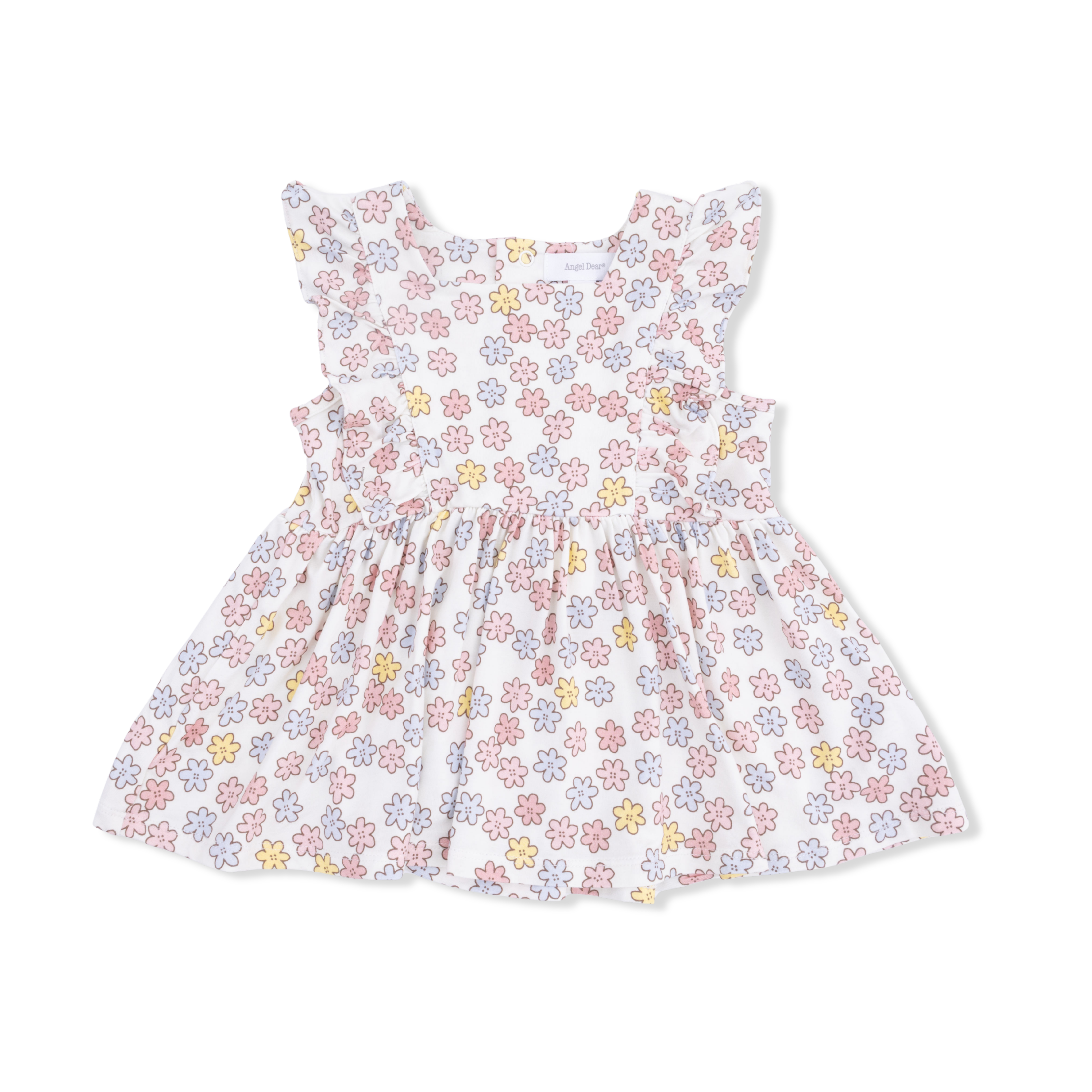 Sarah Floral - Ruffle Tank And Bike Short