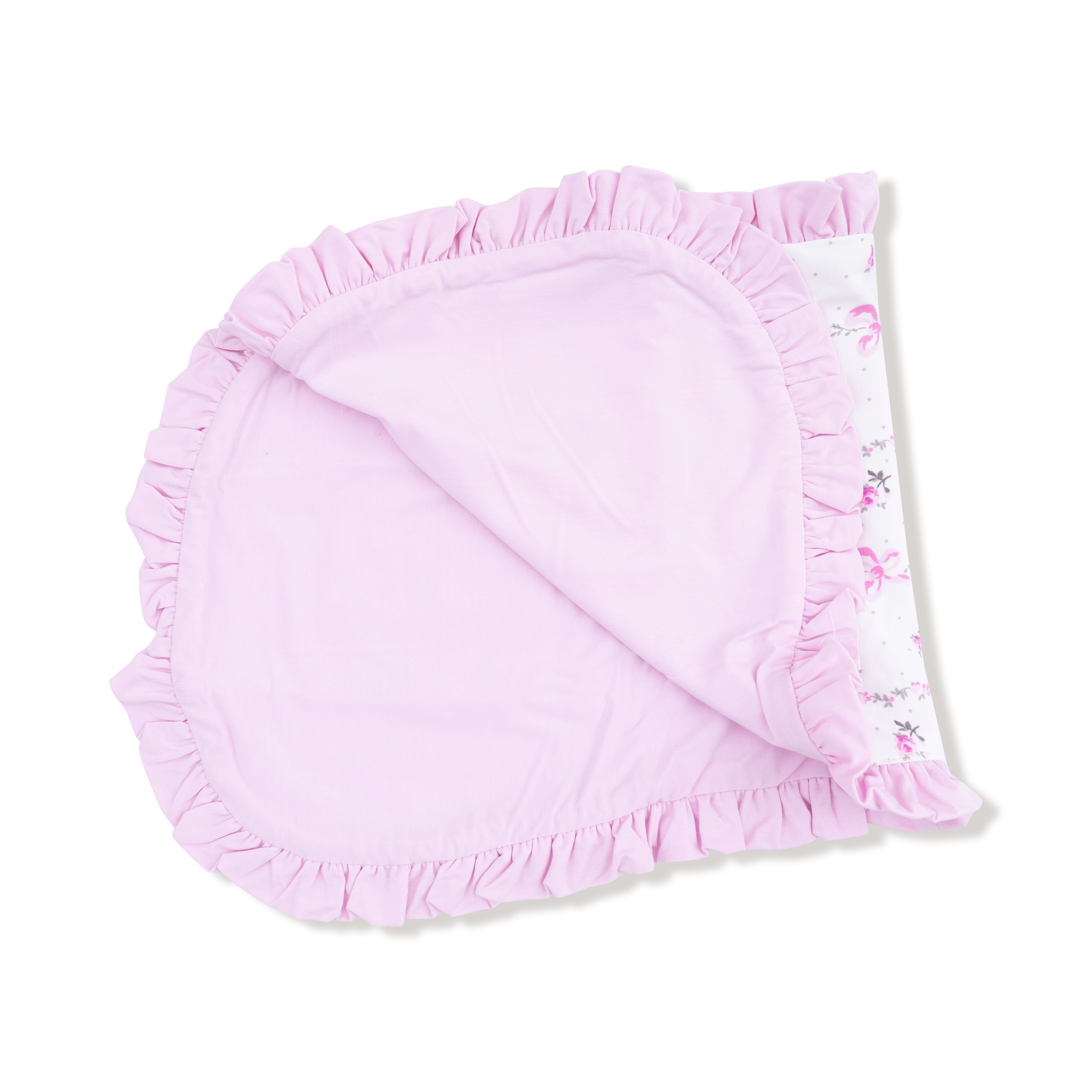 Ruffle Burp Cloth
