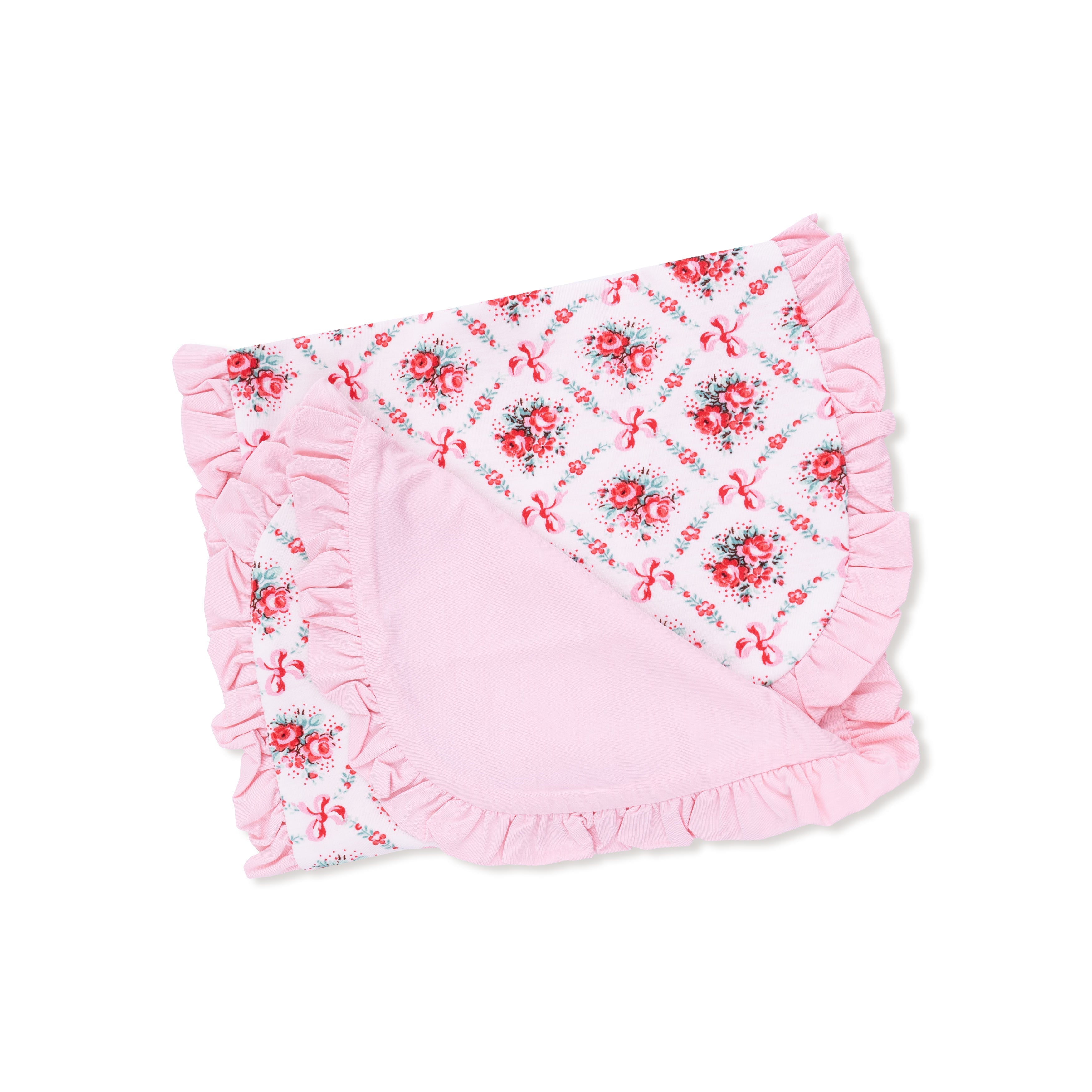 Ruffle Burp Cloth