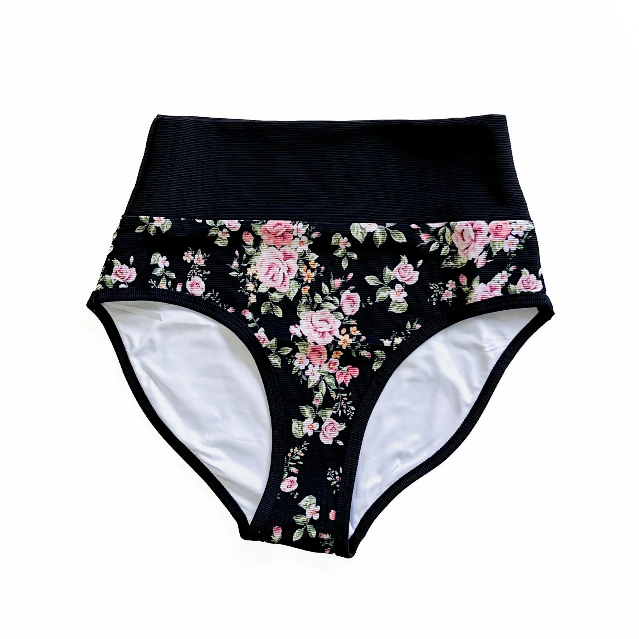 Midnight Floral Bikini Bottom