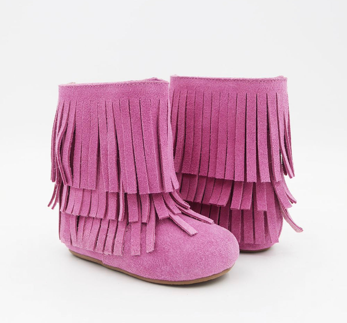 Kenzie Fringe 𝐁𝐎𝐎𝐓𝐒 - Pink