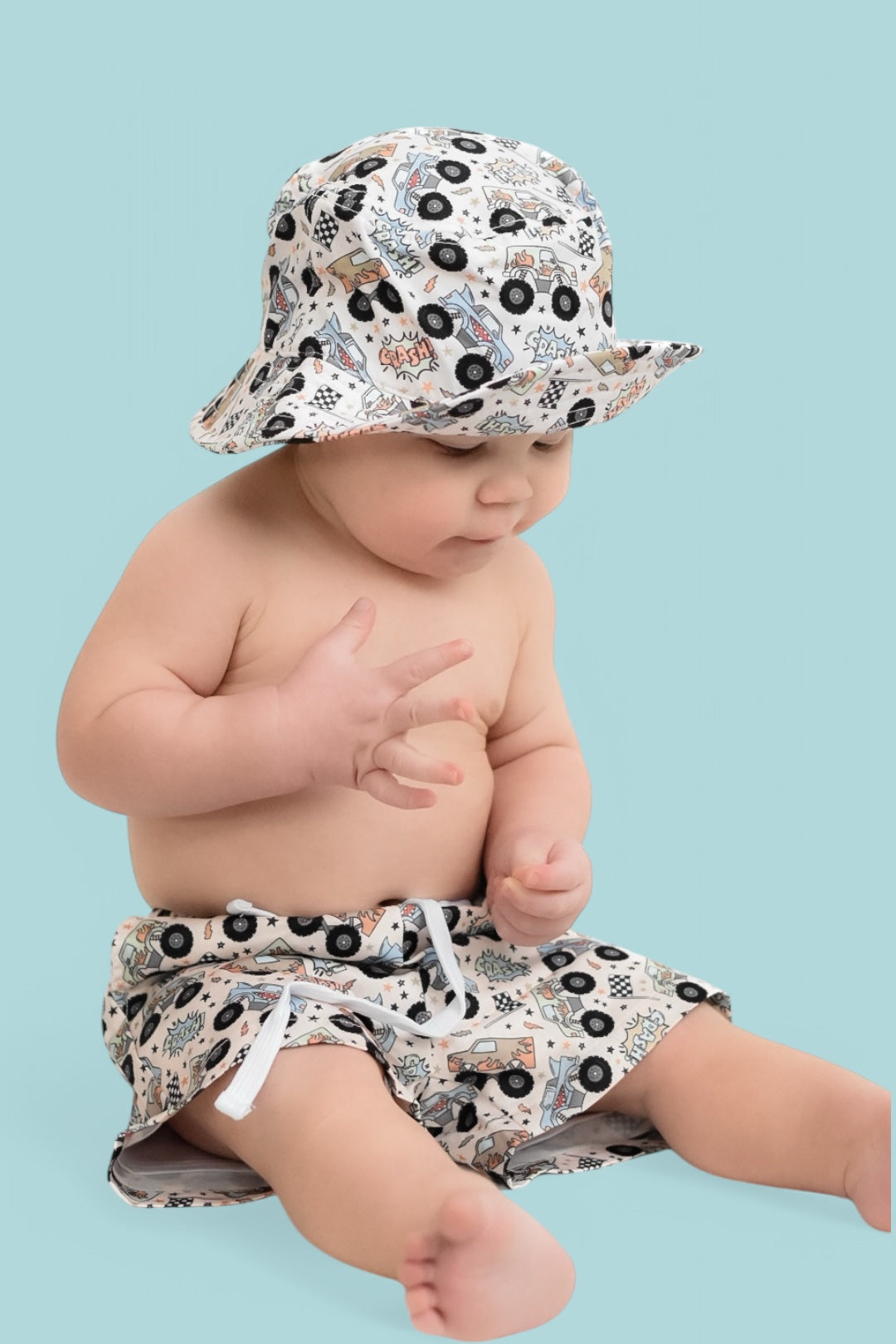 Crash Hard Boy's Dream Swim Trunks