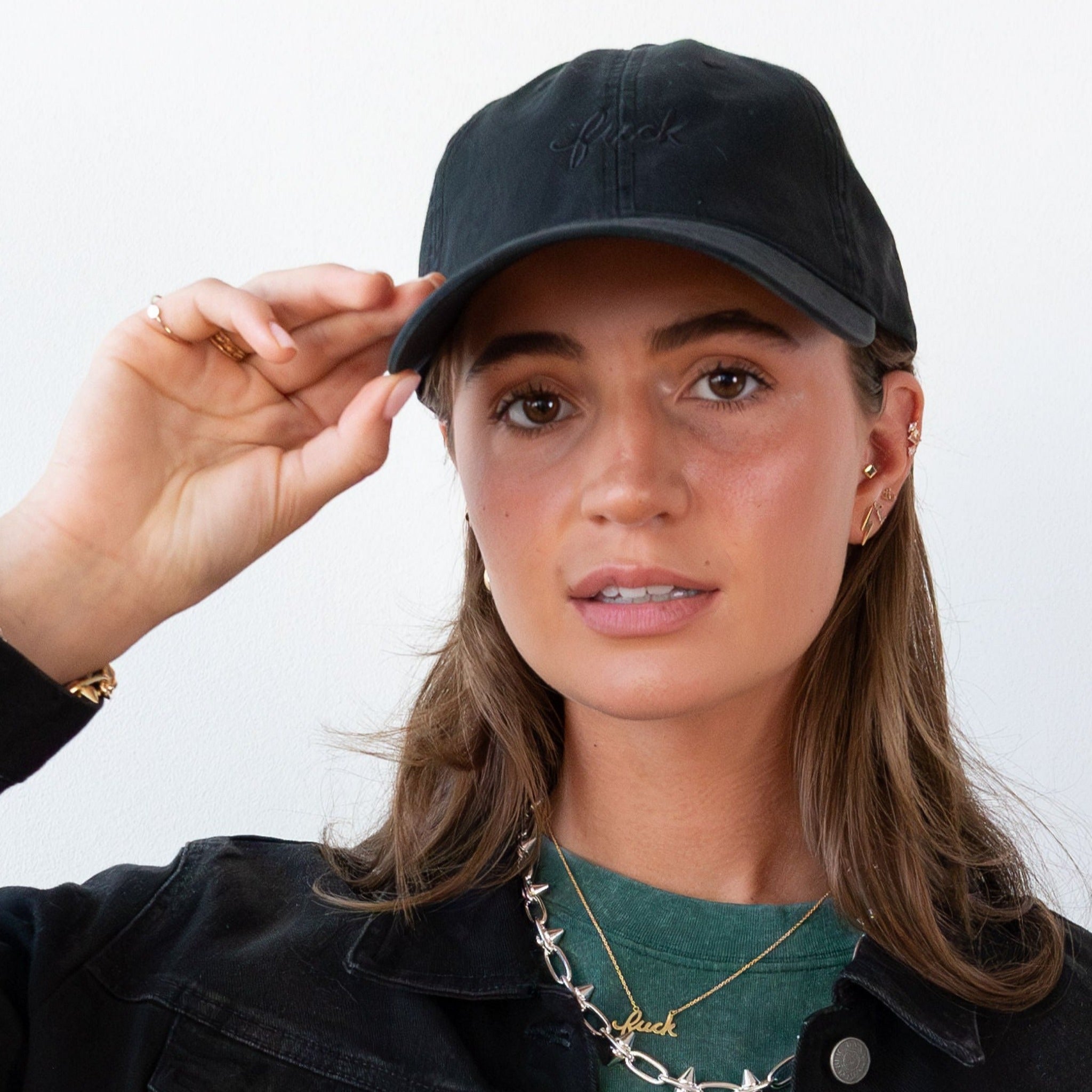 Fuck Script Necklace