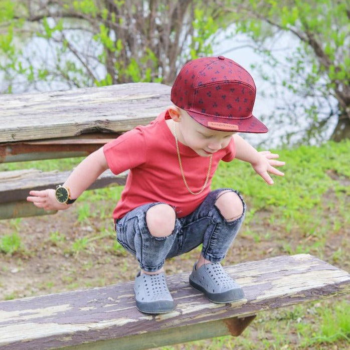 Toddler Perforated Slip On Water Sneakers in Champagne - Mervin