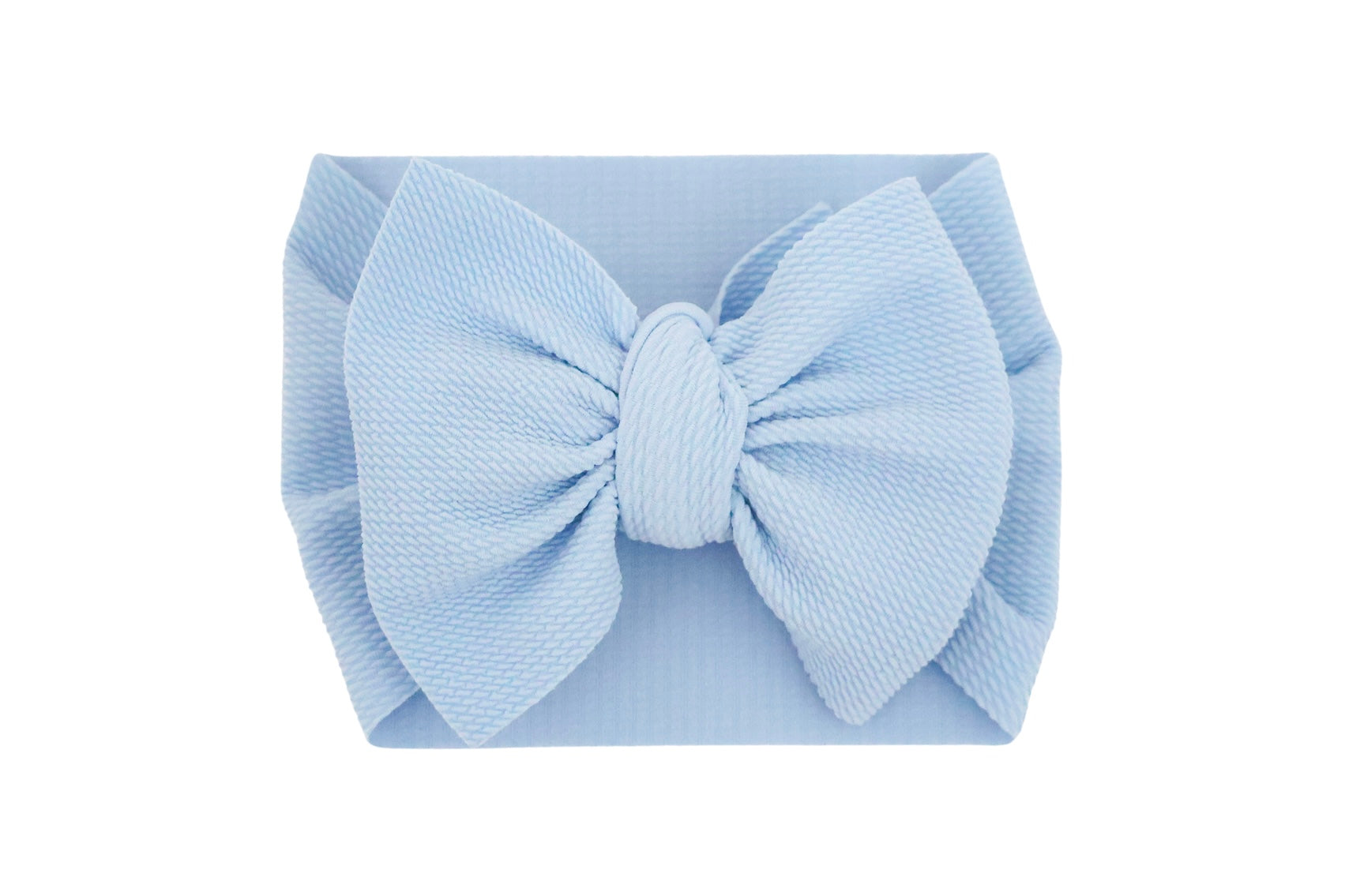Baby Blue Headwrap Bow