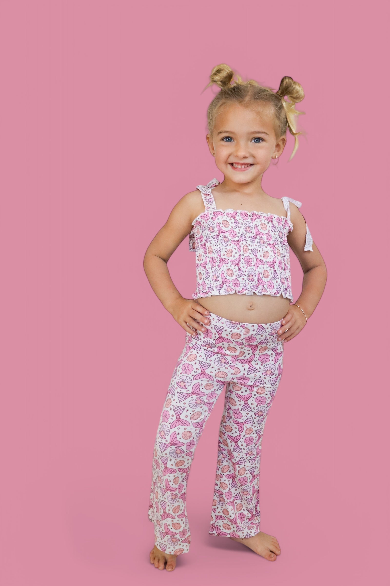 Magical Mermaid Dream Smocked Flare Set