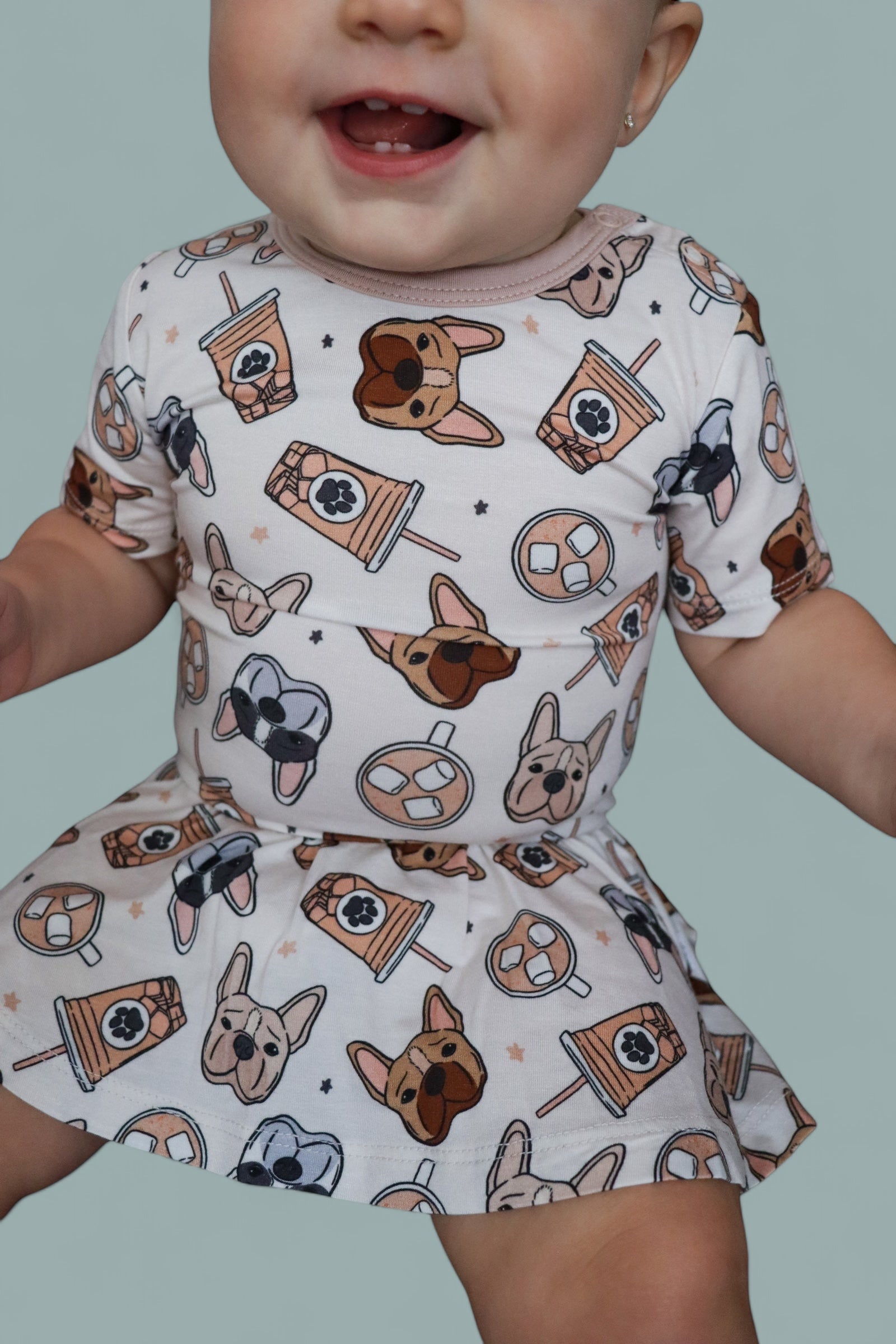 Exclusive Pup Cups Dream Bodysuit Dress