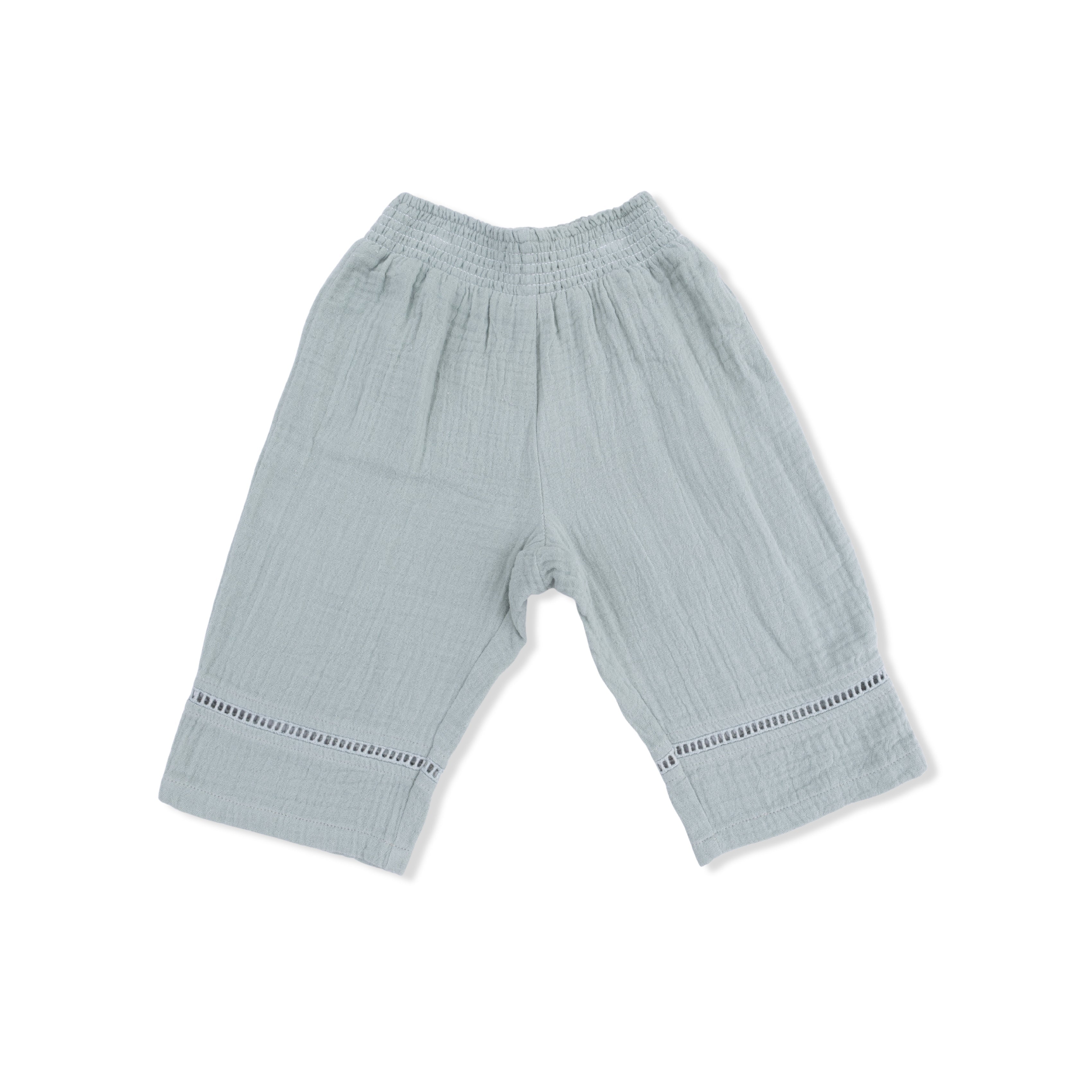 Camille Floral - Peplum Tank With Smocked Waist Pant