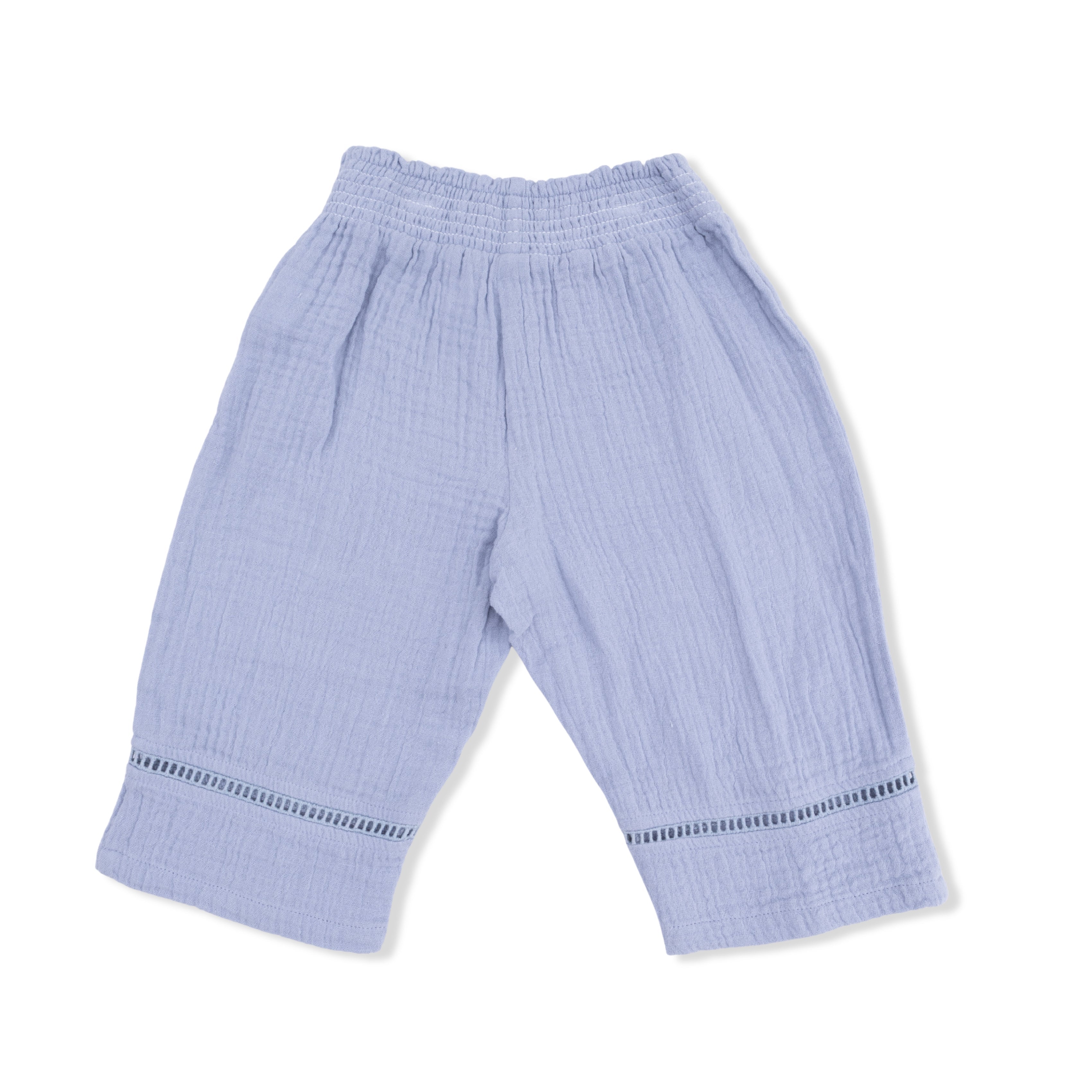 Belle Rosette Dot - Peplum Tank With Smocked Waist Pant