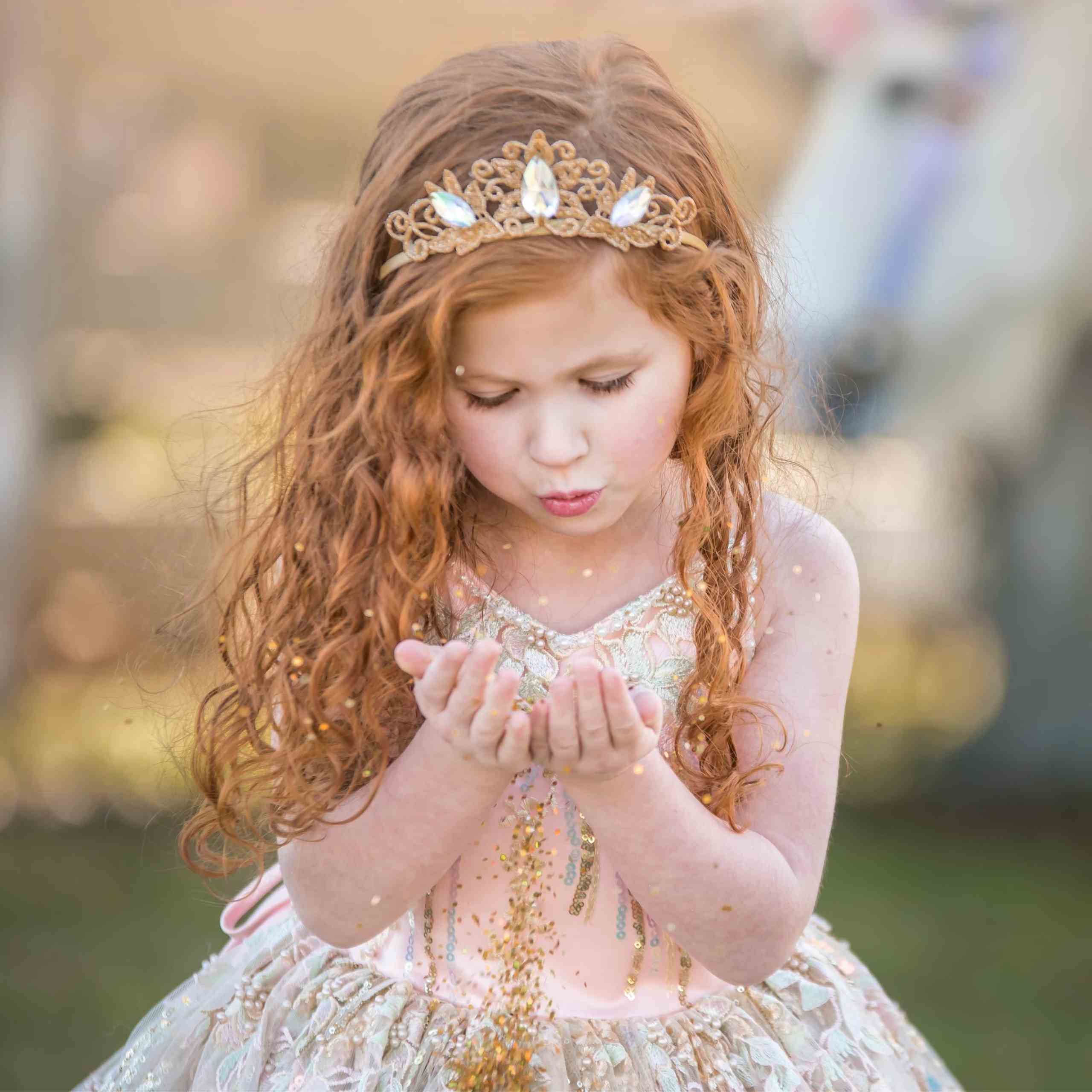 Chloe Princess Crown - Clear Tiara