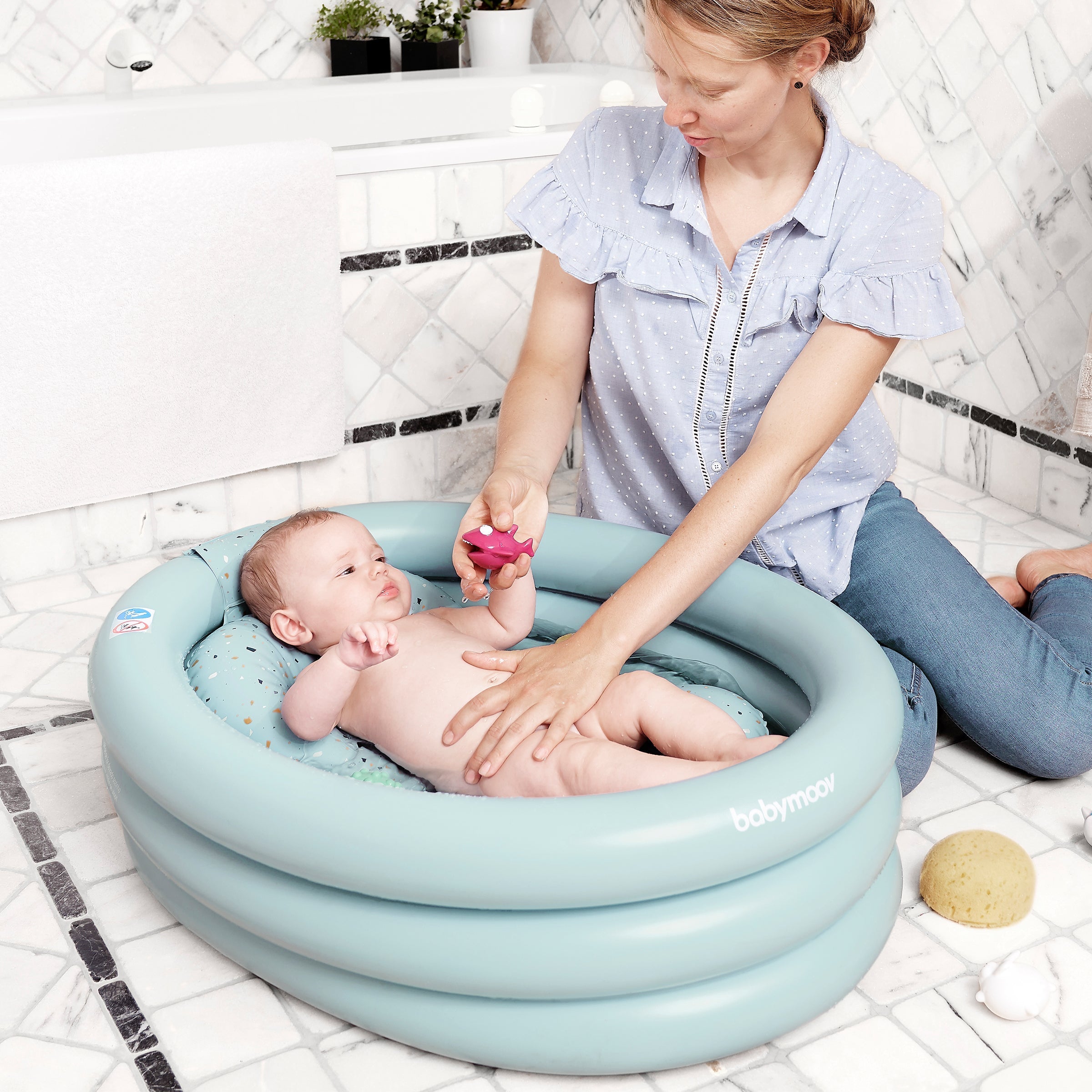 Inflatable Baby Bathtub & Paddling Pool